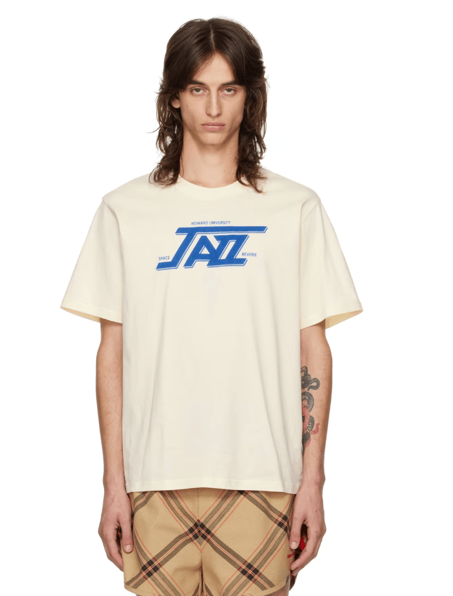 Wales Bonner BNWT AW24 WALES BONNER x HOWARD UNIVERSITY JAZZ TSHIRT S Size US S / EU 44-46 / 1 - 1 Thumbnail