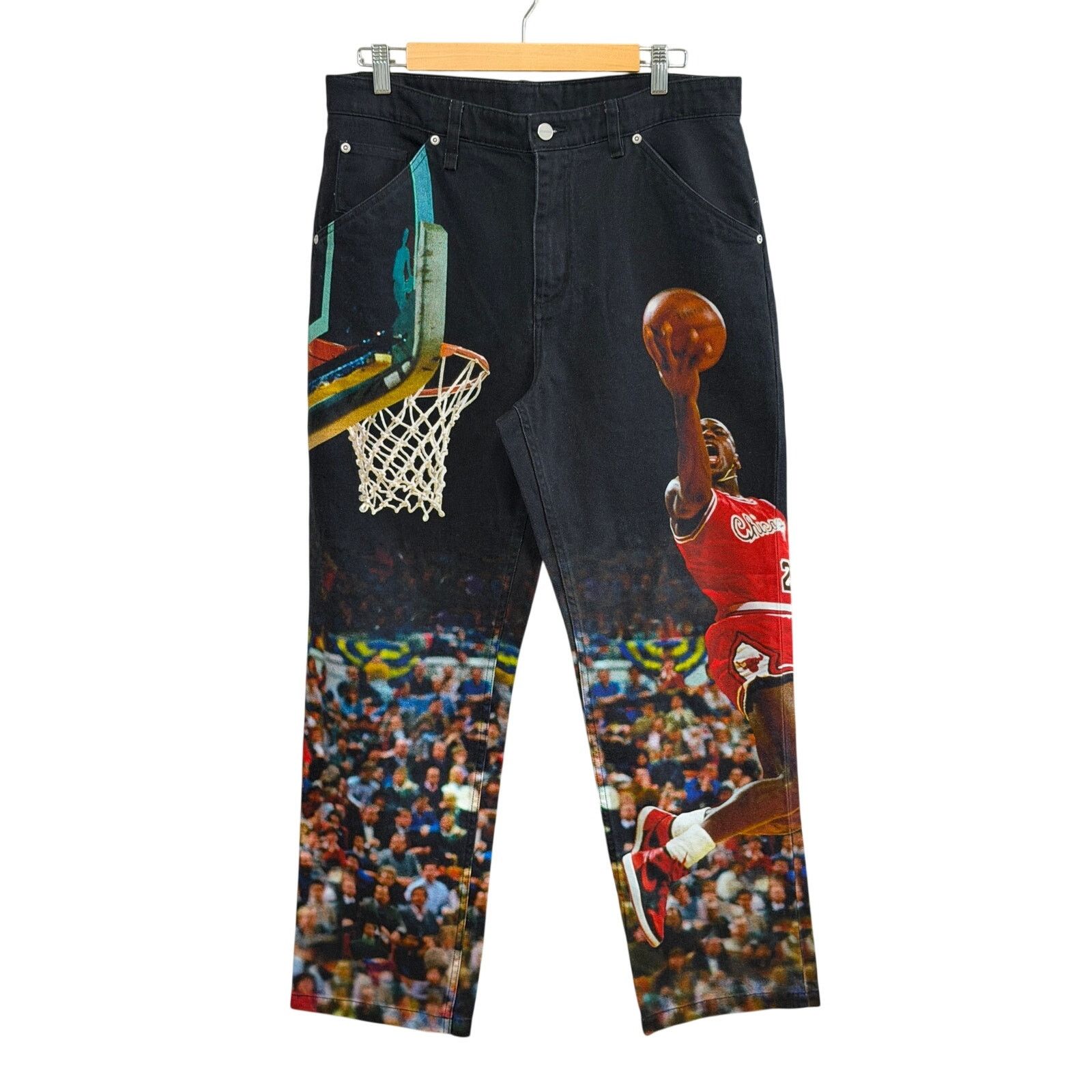 Jordan Brand Nike Air Jordan Printed Twill Pants HF0045-010 Michael Size US 32 / EU 48 - 1 Thumbnail