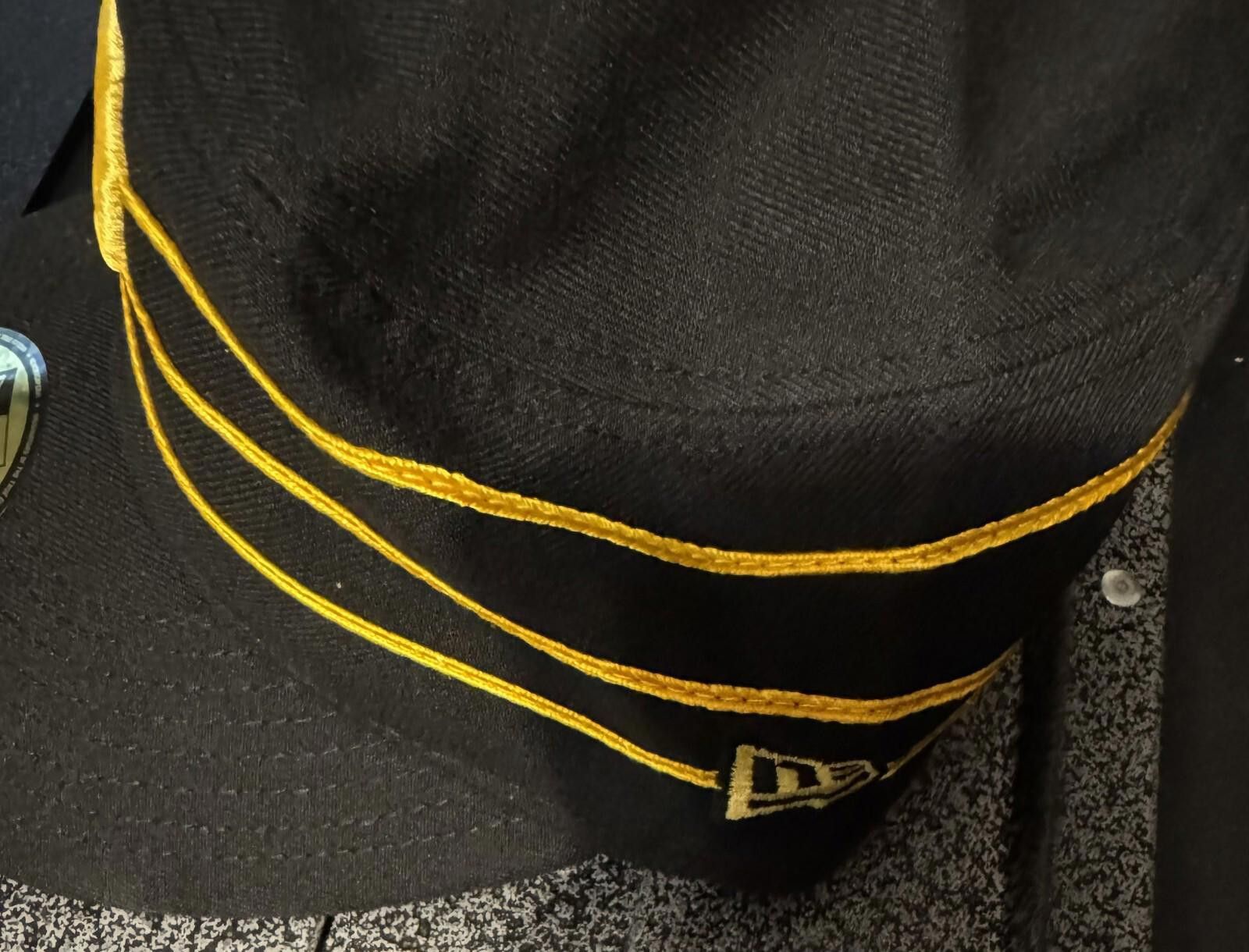 New Era Pittsburgh Pirates Pillbox New Era Size 7 Blk New With Tags Size ONE SIZE - 2 Thumbnail
