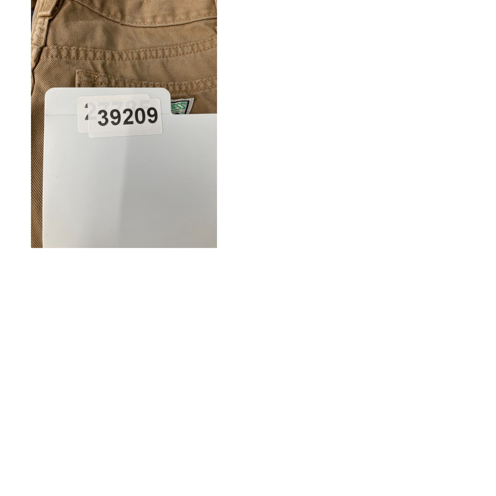 Guess VINTAGE GUESS Jeans Mens 32 30x30 Straight Leg Brown Denim 5-Pocket Logo 90s Size US 32 / EU 48 - 10 Thumbnail