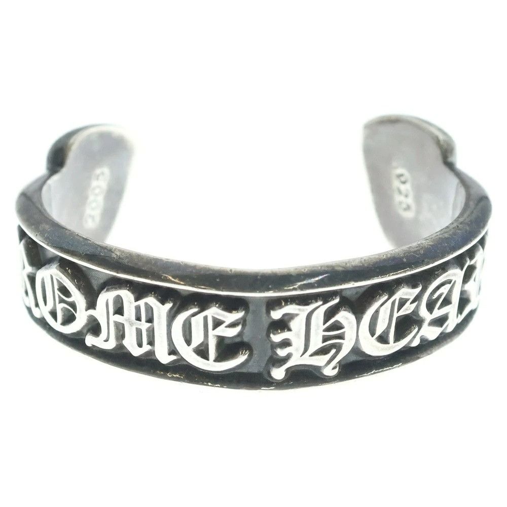 Chrome Hearts 🔥 CHROME HEARTS SCROLL LABEL BANGLE bracelet silver Size ONE SIZE - 1 Thumbnail