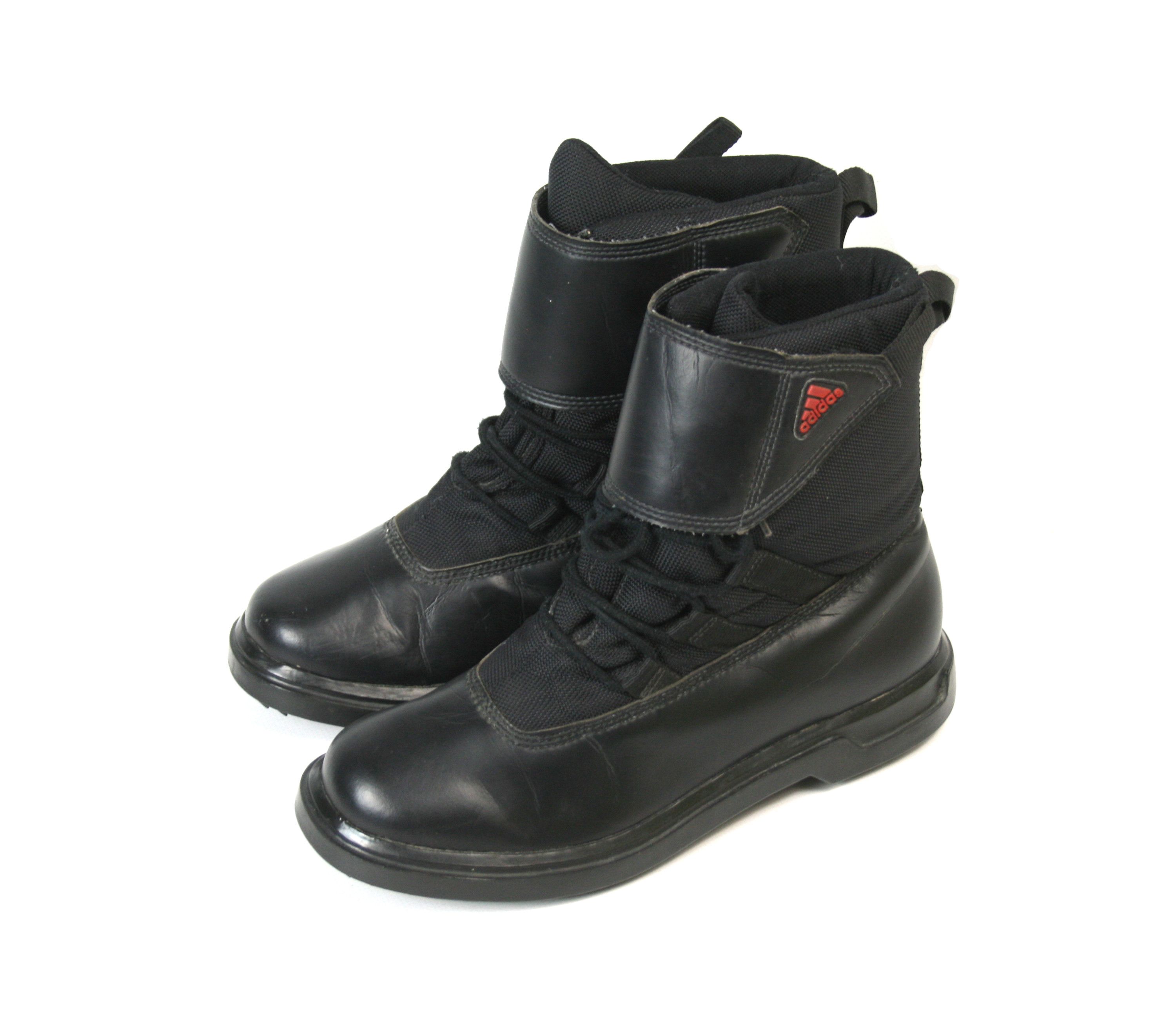 Adidas 2002 Golf All Terrain Leather Moto Boots Vintage Size US 7 / IT 37 - 3 Thumbnail
