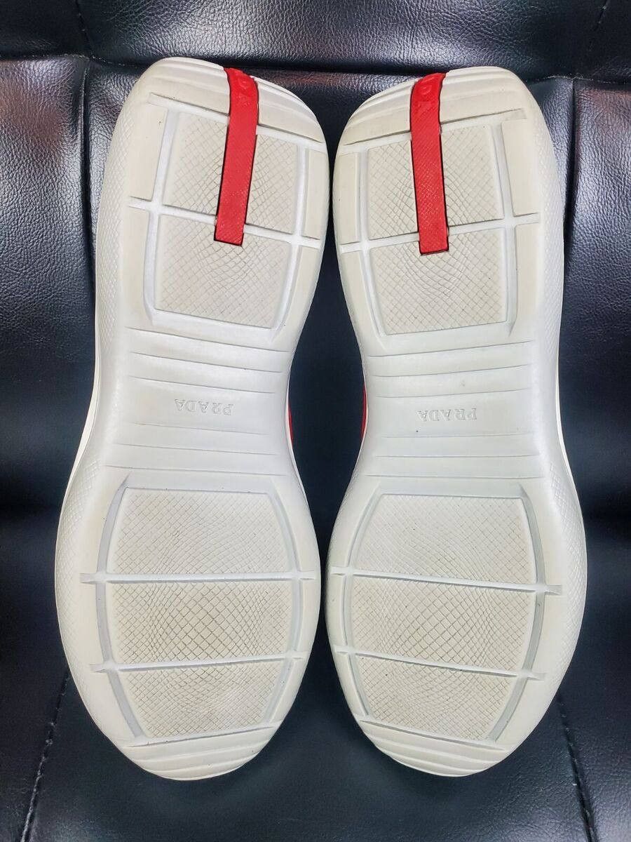Prada Prada Americas Cup Cherry Red sz US9 Size US 9 / EU 42 - 9 Thumbnail