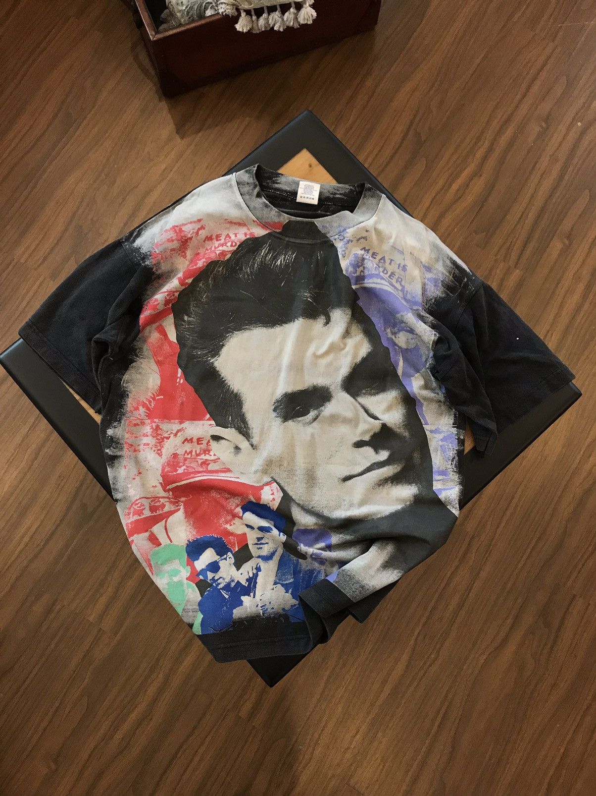 Morrissey Rare Modern Bootleg ( Mosquitohead ) The smiths / Morrissey Size US XL / EU 56 / 4 - 2 Thumbnail