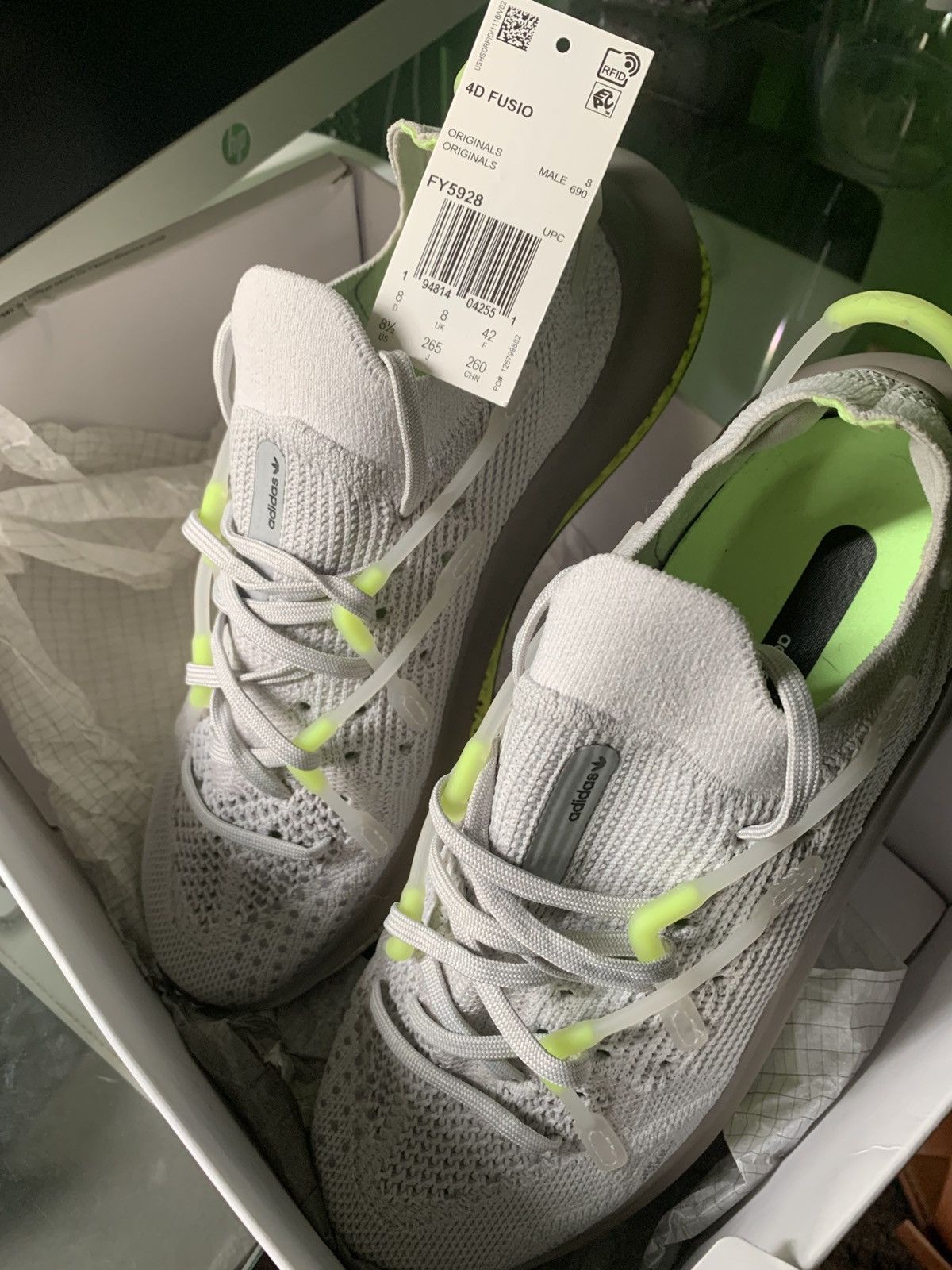 Mens 4D Fusio adidas 8.5