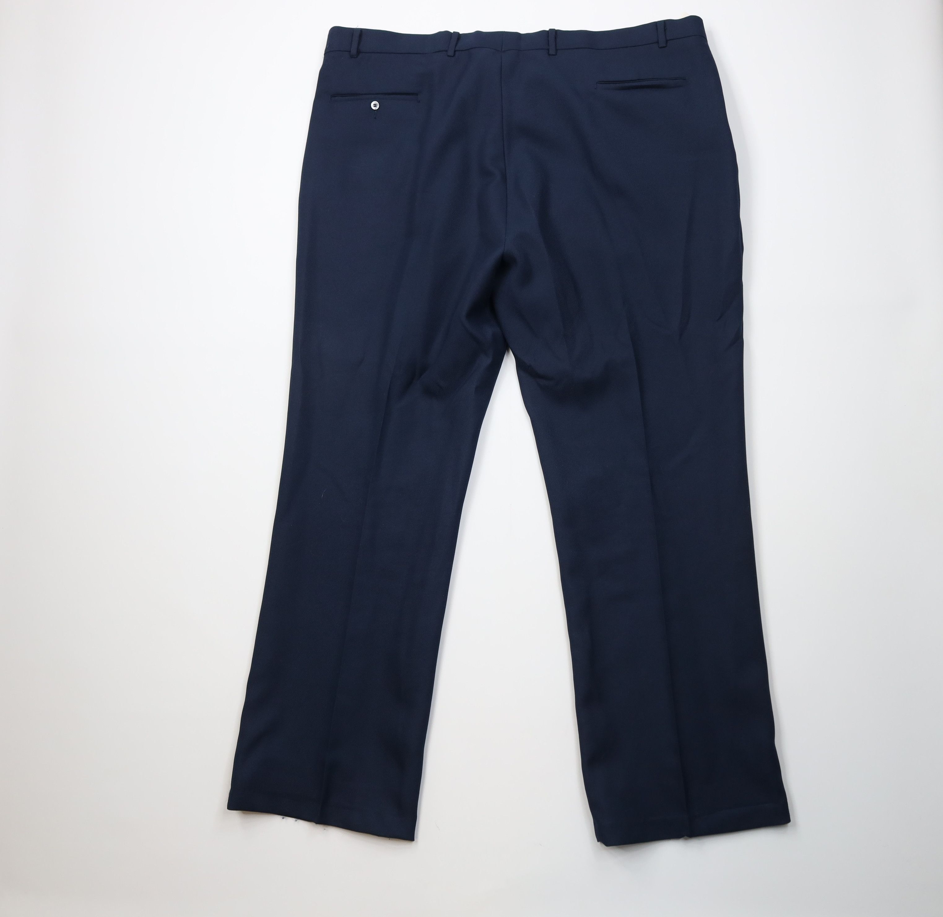 Vintage Vintage 70s Streetwear Knit Flared Wide Leg Chino Pants USA Size US 44 / EU 60 - 8 Thumbnail