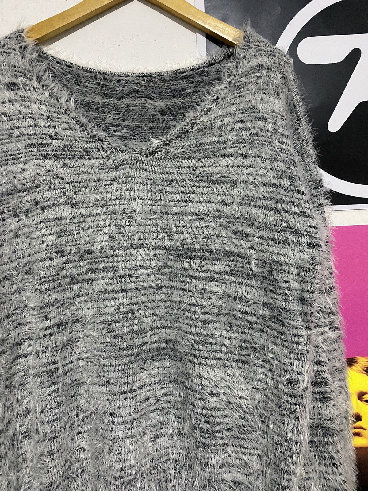 Hysteric Glamour × If Six Was Nine × Japanese Brand Japanese Fluzzy Mohair Knitted Ifsixwasnine Lgb Styled Size US L / EU 52-54 / 3 - 2 Thumbnail