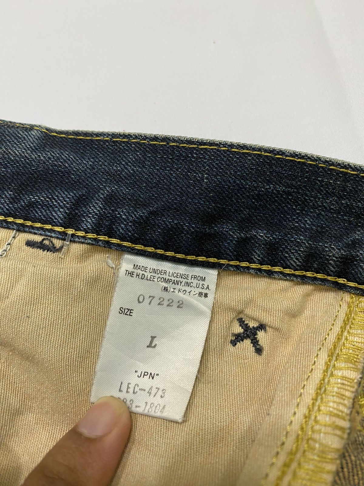 Lee Vintage Lee flare spinal twist jeans Size US 35 - 16 Thumbnail