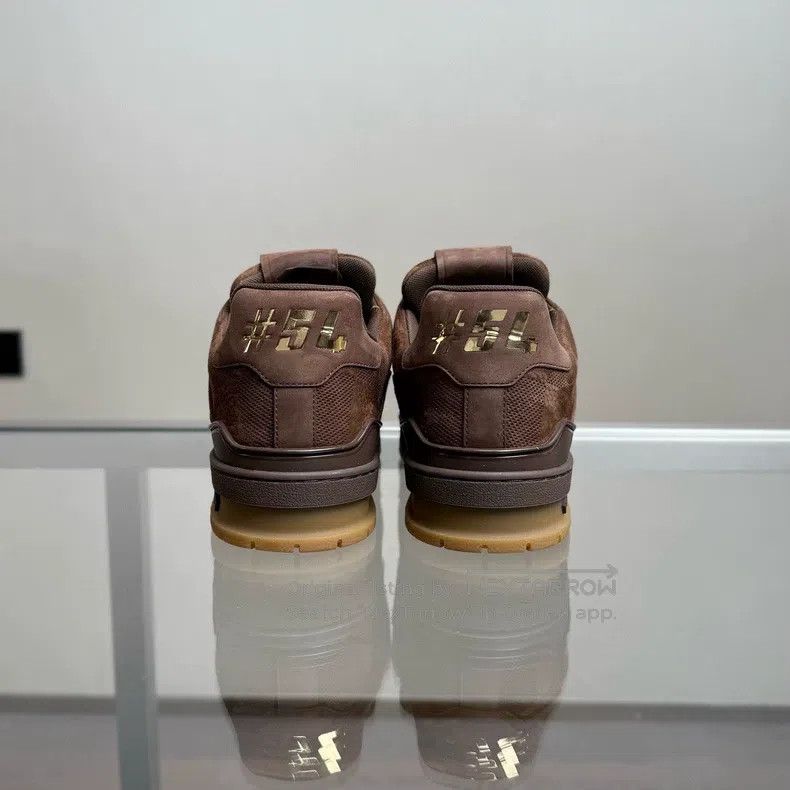 Louis Vuitton Louis Vuitton Trainer 25 New Brown Checkerboard shoes Size US 6 / EU 39 - 5 Thumbnail