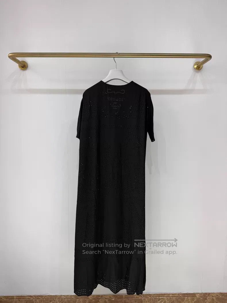 Hermes Hermes Lace Print Letter Silk Dress, Two-Piece Set Size XXS / US 00 / IT 34 - 4 Thumbnail