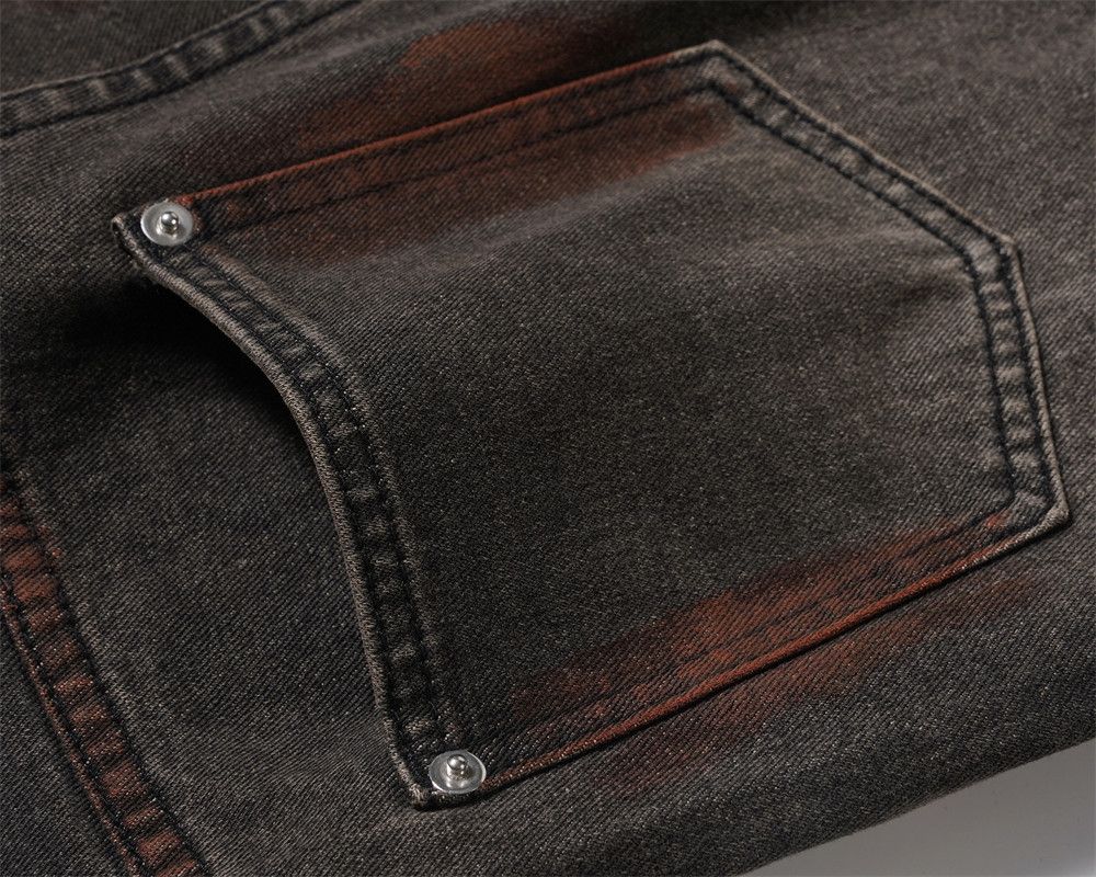 Japanese Brand × Jean Men's punk distressed washed loose jeans Size US 32 / EU 48 - 5 Thumbnail