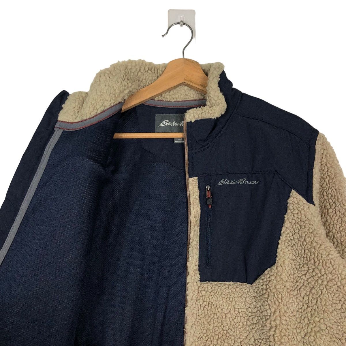 Eddie Bauer 🔥90’s Vintage Dip Pile Fleece Jacket Eddie Bauer USA Size US L / EU 52-54 / 3 - 9 Thumbnail