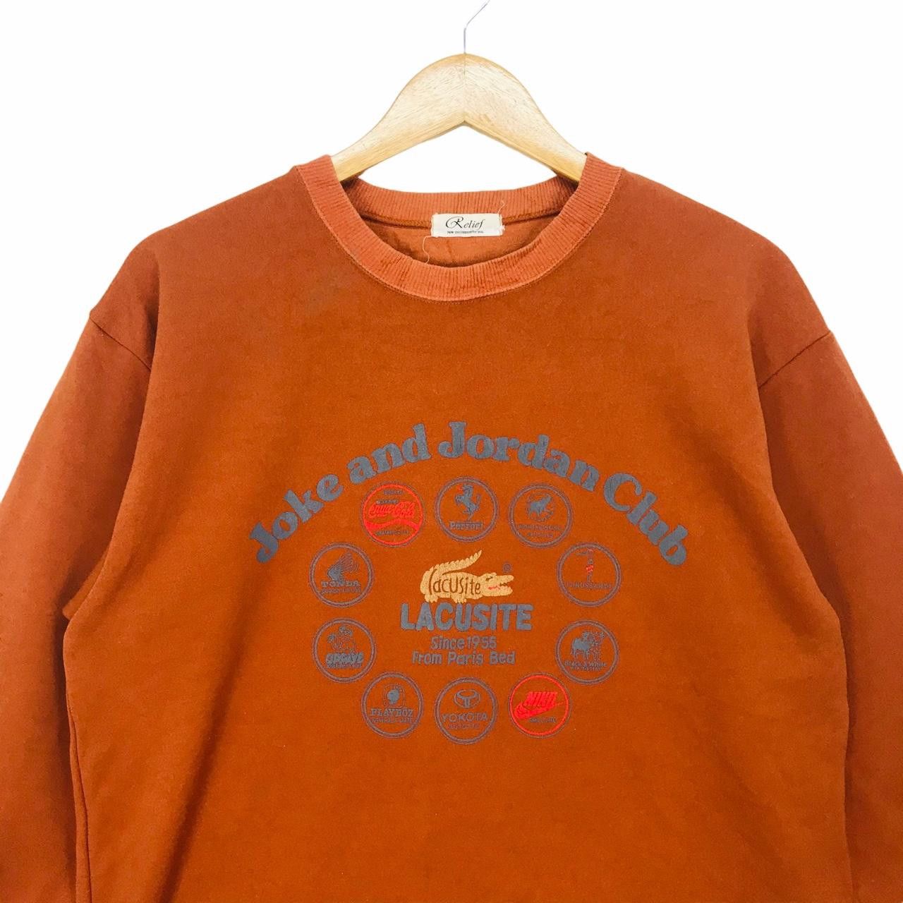 Vintage Vtg RELIEF Joke and Jordan Club Crewneck Sweatshirt Jumper Size US M / EU 48-50 / 2 - 2 Thumbnail