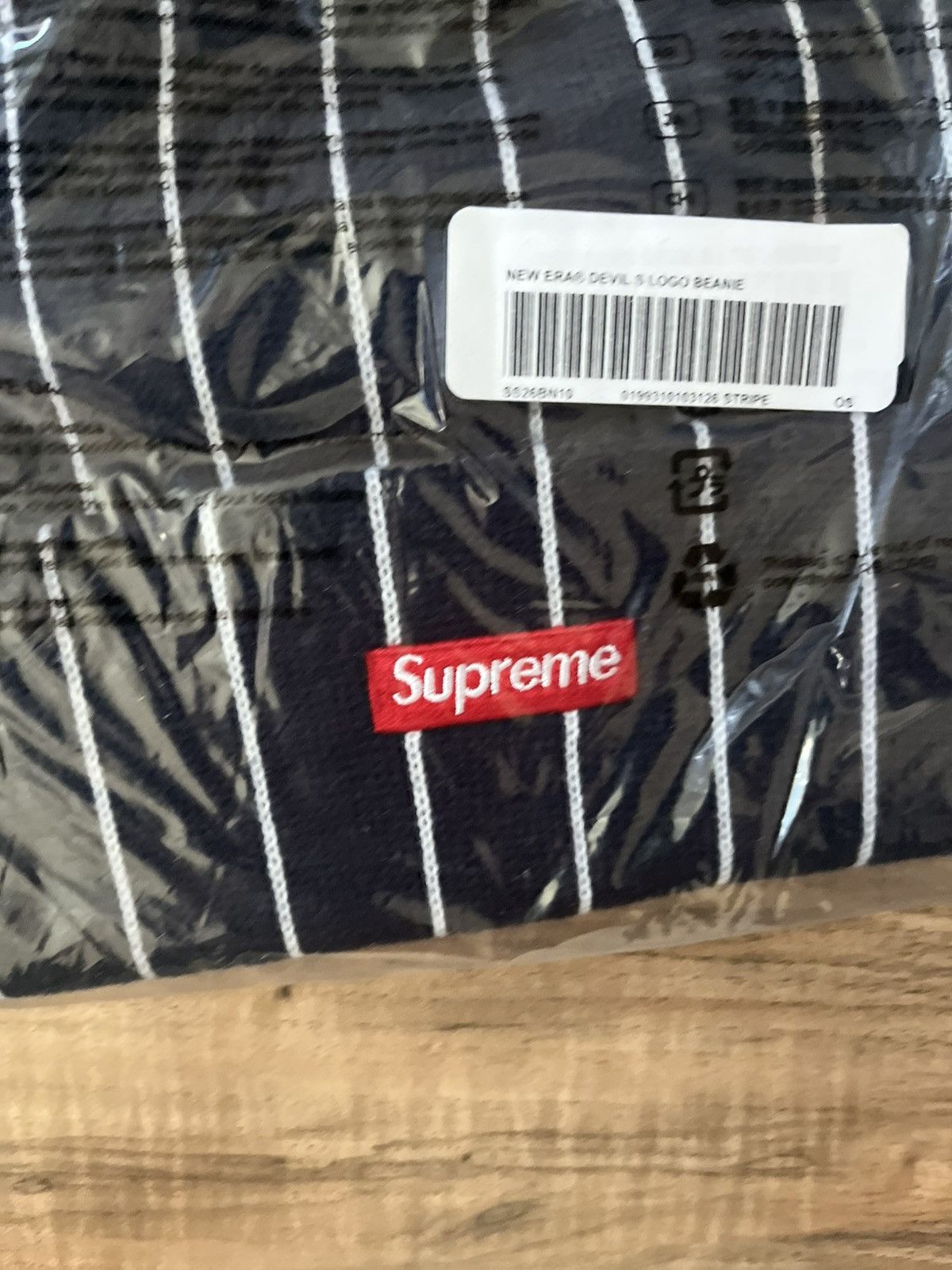 Supreme Supreme New Era Devil S Logo Beanie Size ONE SIZE - 4 Thumbnail