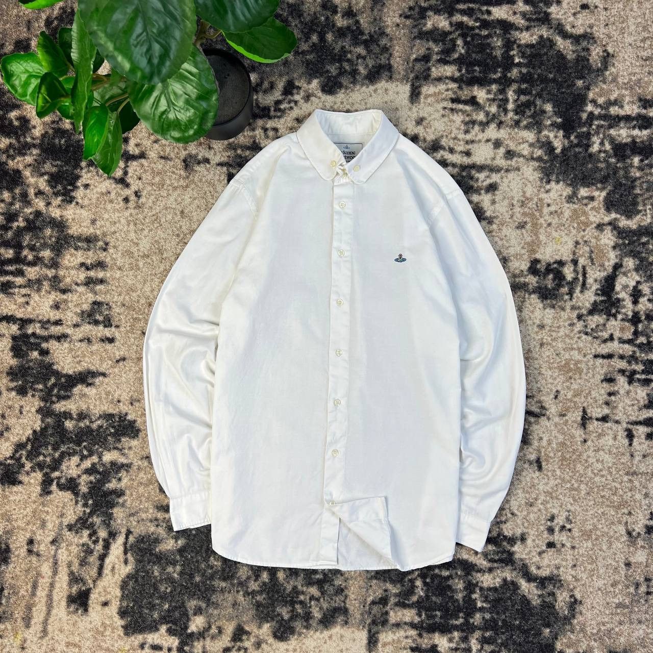 Vivienne Westwood Mini Logo Luxury Button Up Shirt