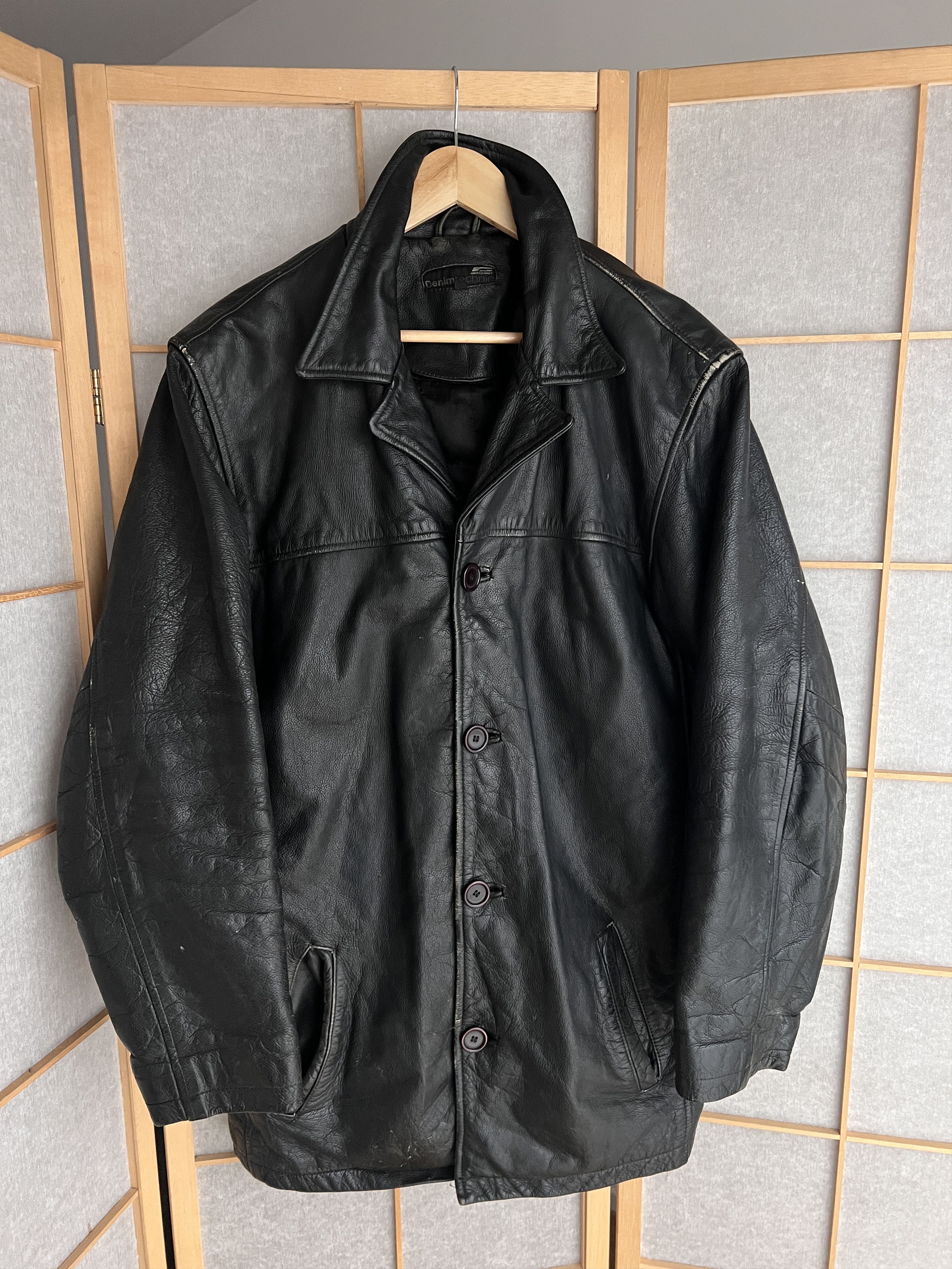 If Six Was Nine 14th Addiction Yohji Yamamoto style leather jacket LGB Boxy Size US L / EU 52-54 / 3 - 2 Thumbnail