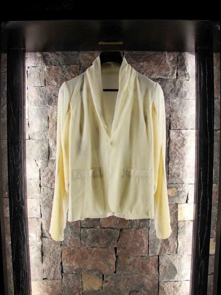 Rick Owens Rick Owens White Blazer Men 42r Size 42R - 1 Thumbnail