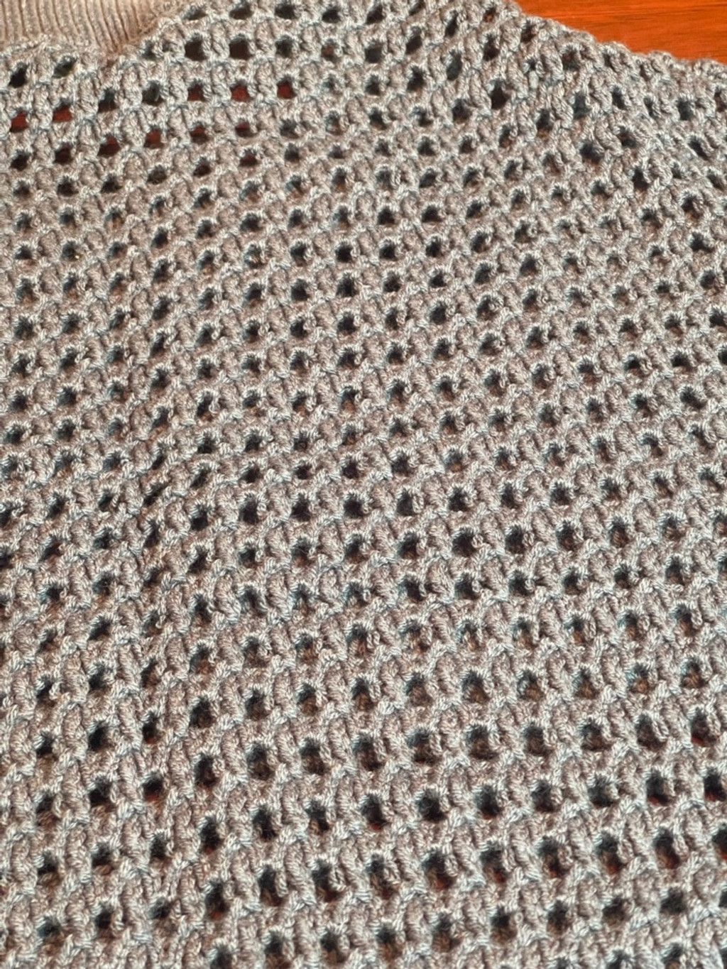 Ann Taylor Ann Taylor XL Crochet Open Knit Sweater Coastal Crochet Boho Size XL / US 12-14 / IT 48-50 - 9 Thumbnail