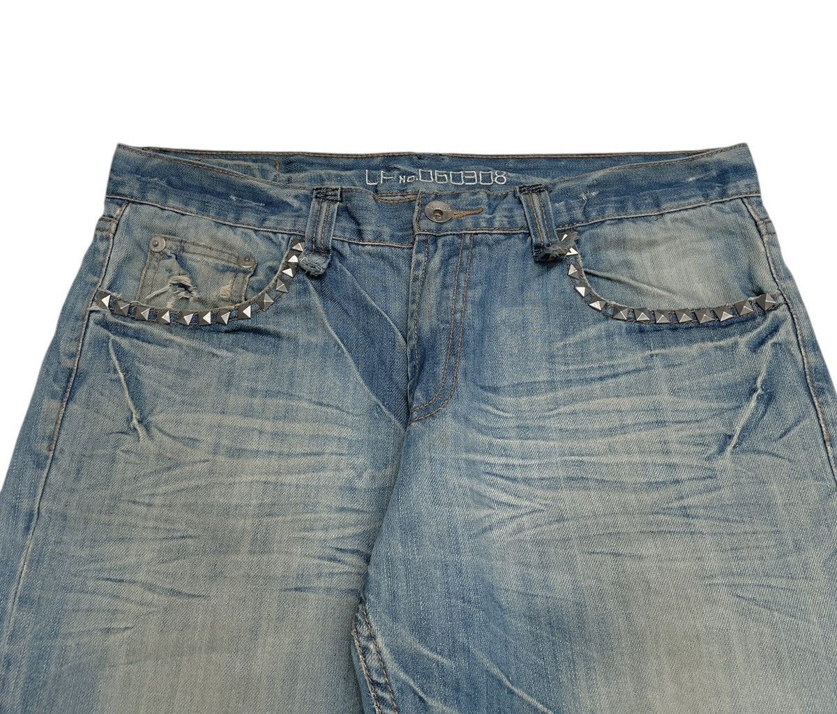 If Six Was Nine × Japanese Brand × Vintage Rare Design Vintage Japanese Brand LF Jeans 2000s Size US 35 - 3 Thumbnail