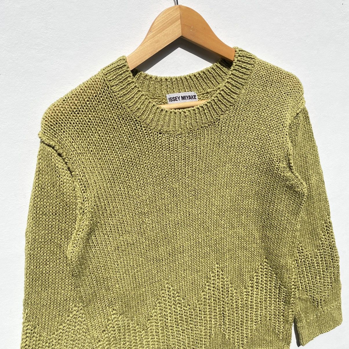 Issey Miyake Issey Miyake Design Woven Knitwear Sweater Japan Designer Size US XS / EU 42 / 0 - 5 Thumbnail