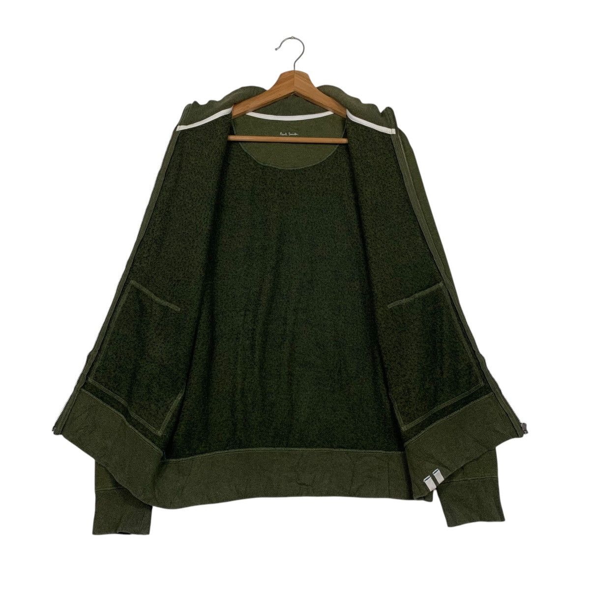 Paul Smith PAUL SMITH Turtleneck Green Zipper Sweater #2208-C97 Size US L / EU 52-54 / 3 - 11 Thumbnail