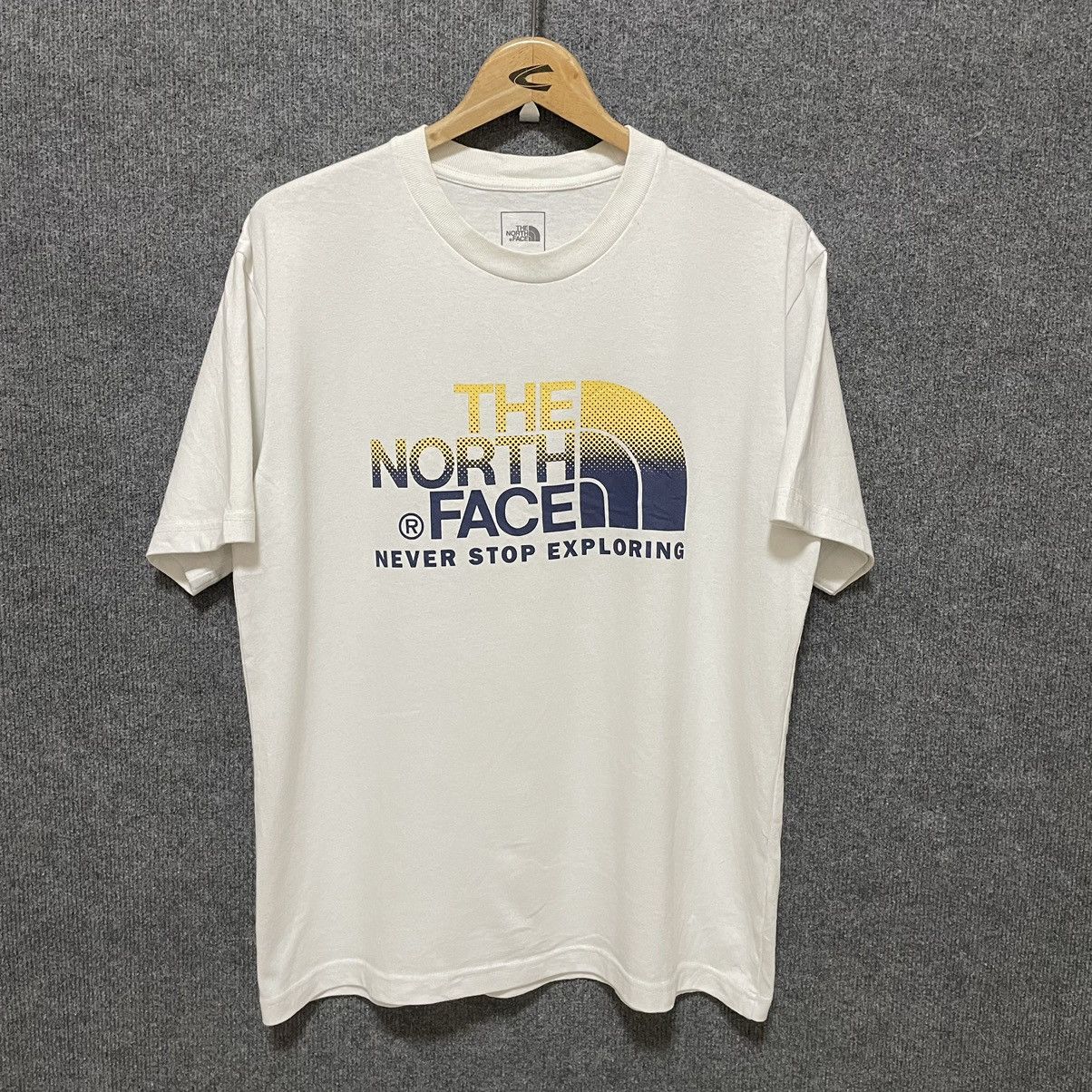 The North Face Y2K TNF Never Stop Exploring Big Logo T Shirt Size US L / EU 52-54 / 3 - 1 Thumbnail