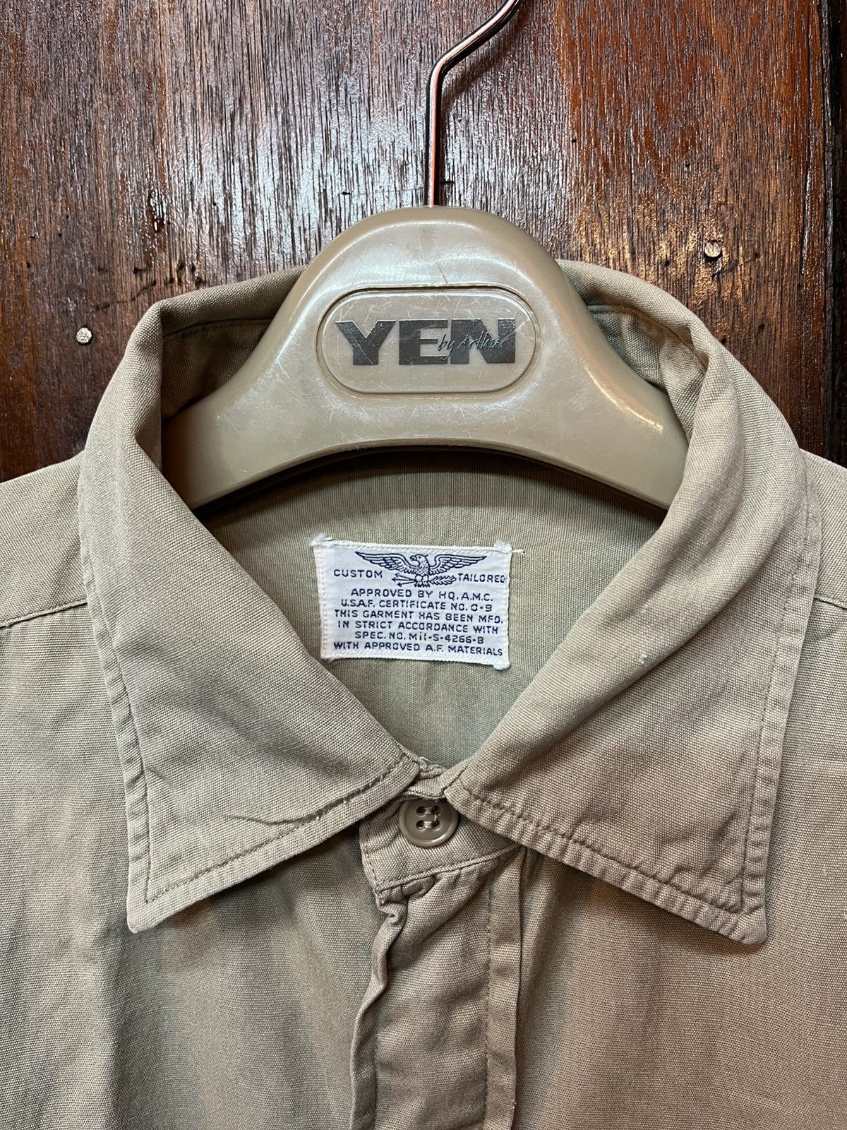 Other Vintage 1950s USAF Cotton Twill Shirt – Korean War Era Size US L / EU 52-54 / 3 - 2 Thumbnail