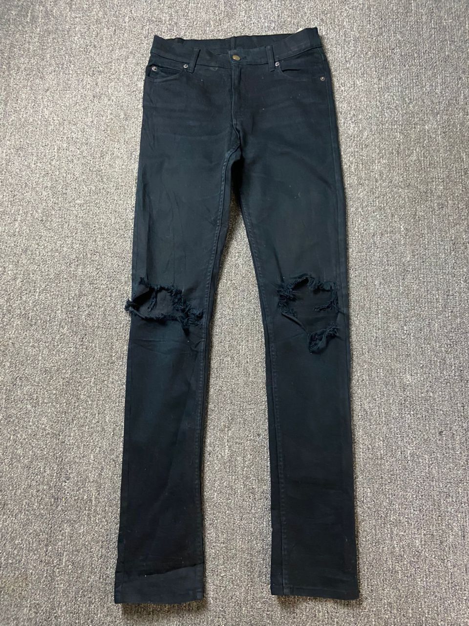 Cheap Monday Cheap Monday Ripped Knee Skinny Jeans (197) Size US 28 / EU 44 - 1 Thumbnail