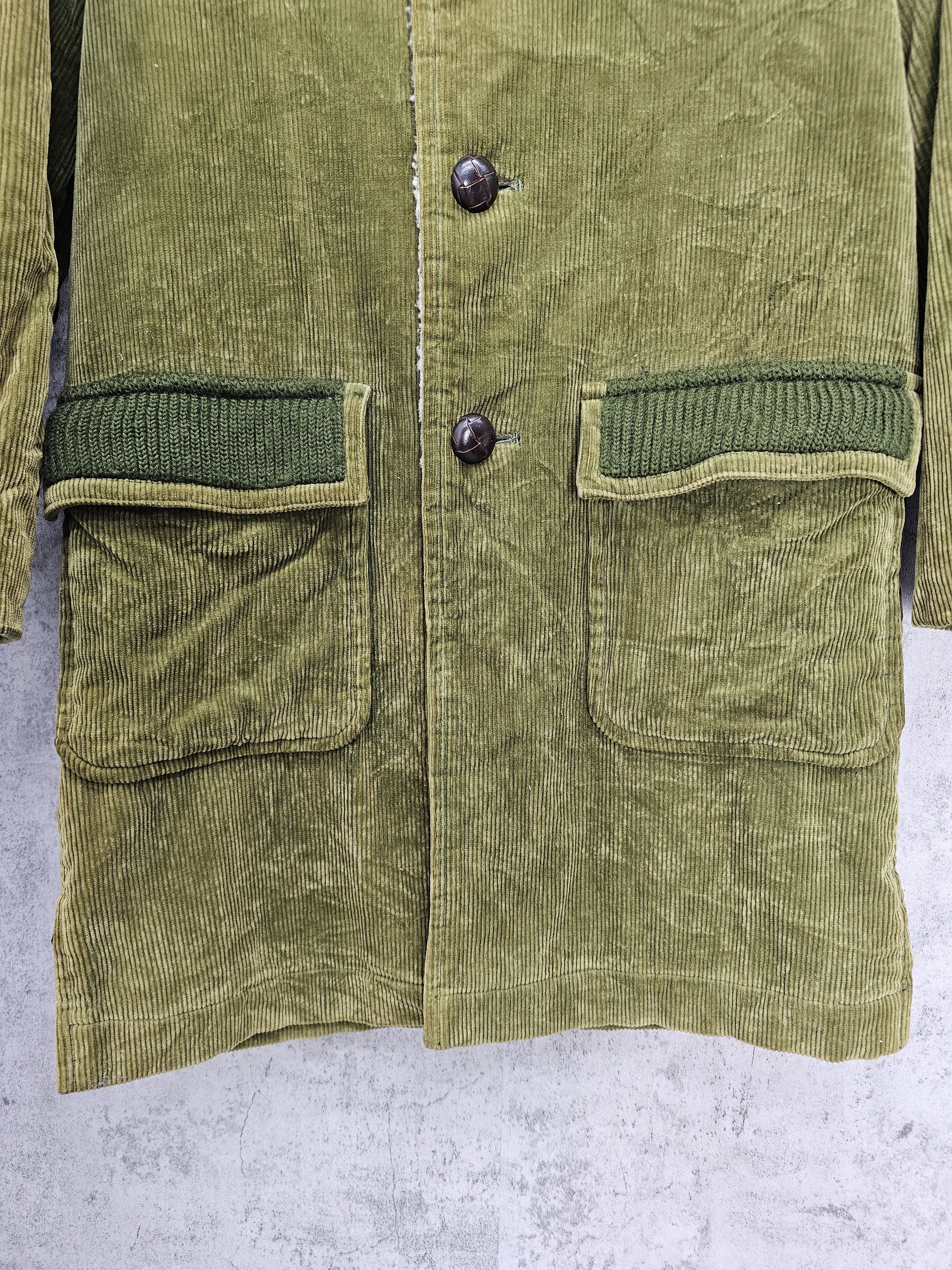 Other Vintage VAN JAC. Corduroy Sherpa Wool Coat Jacket J0073 Size US M / EU 48-50 / 2 - 4 Thumbnail