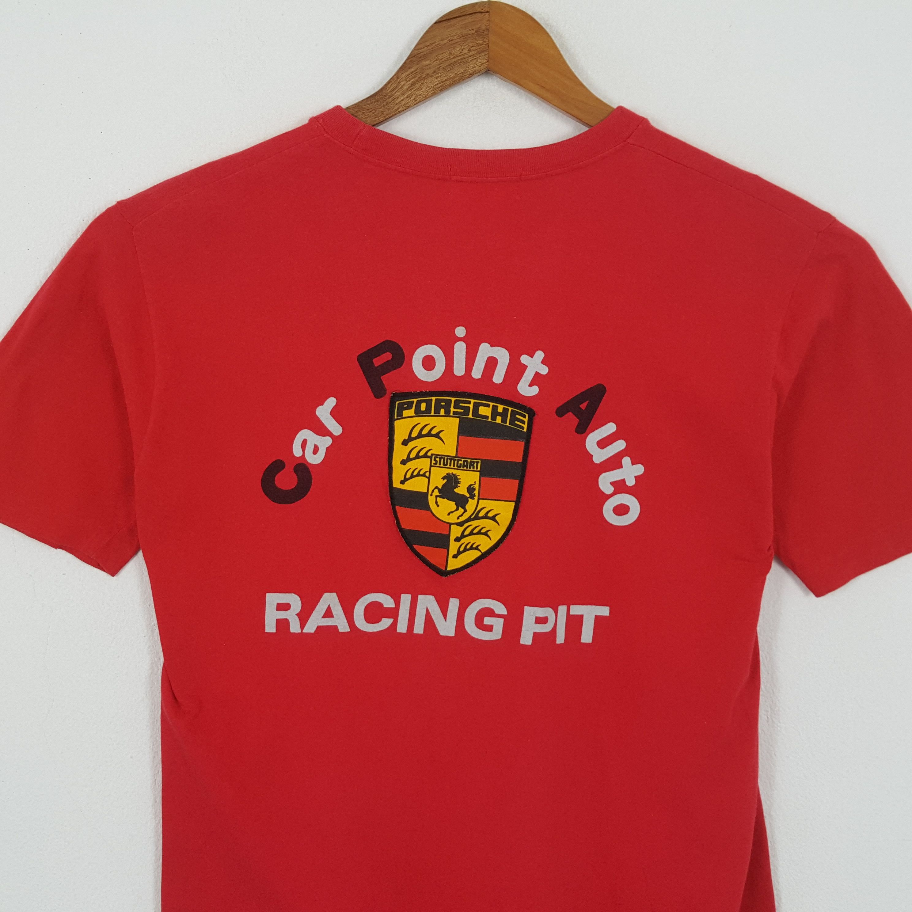 Vintage PORSCHE RACING Team Crew T-Shirts Short Sleeve T Shirts