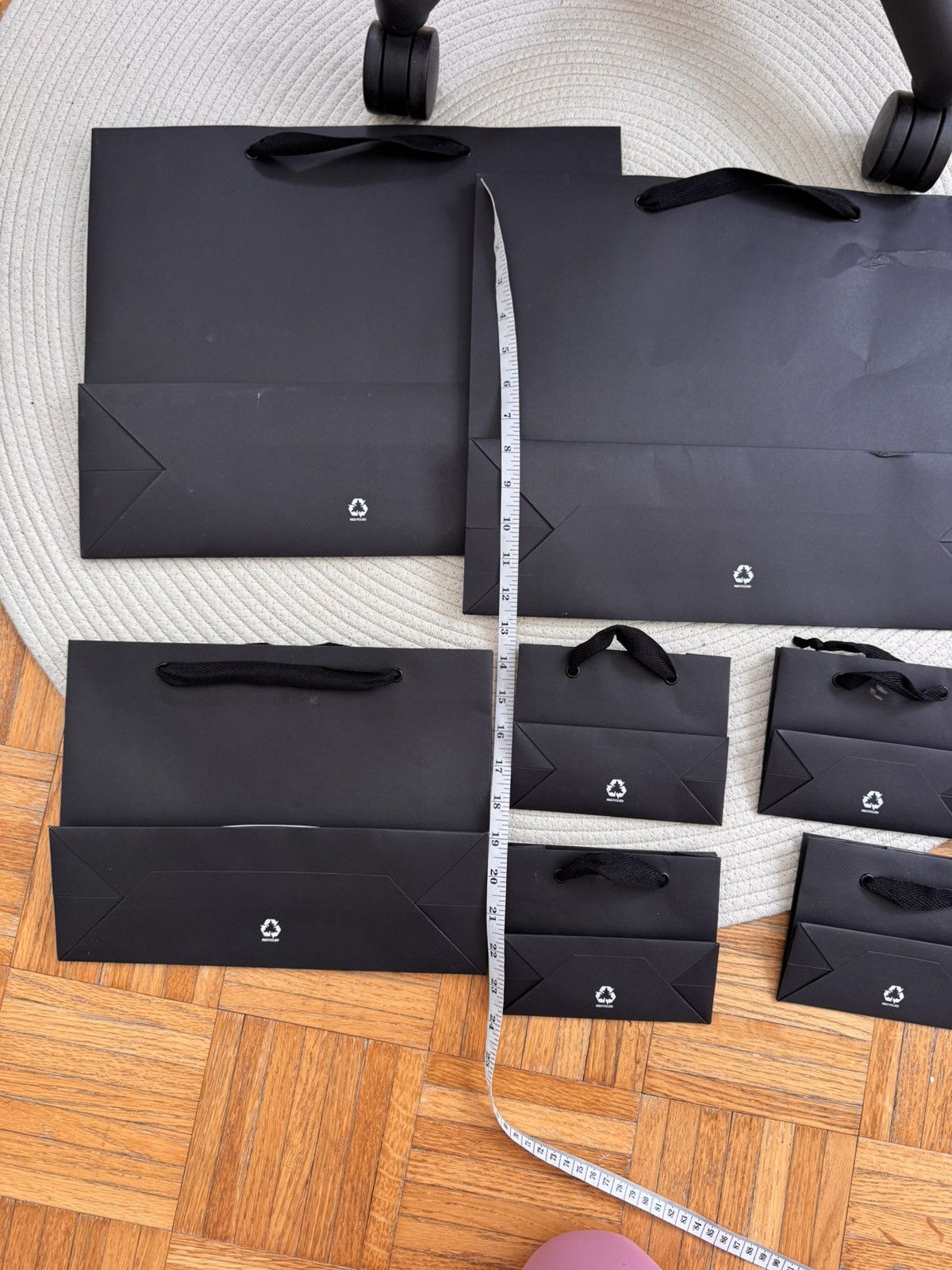 Chrome Hearts Chrome Hearts shopping bag set of 7 Size ONE SIZE - 4 Thumbnail