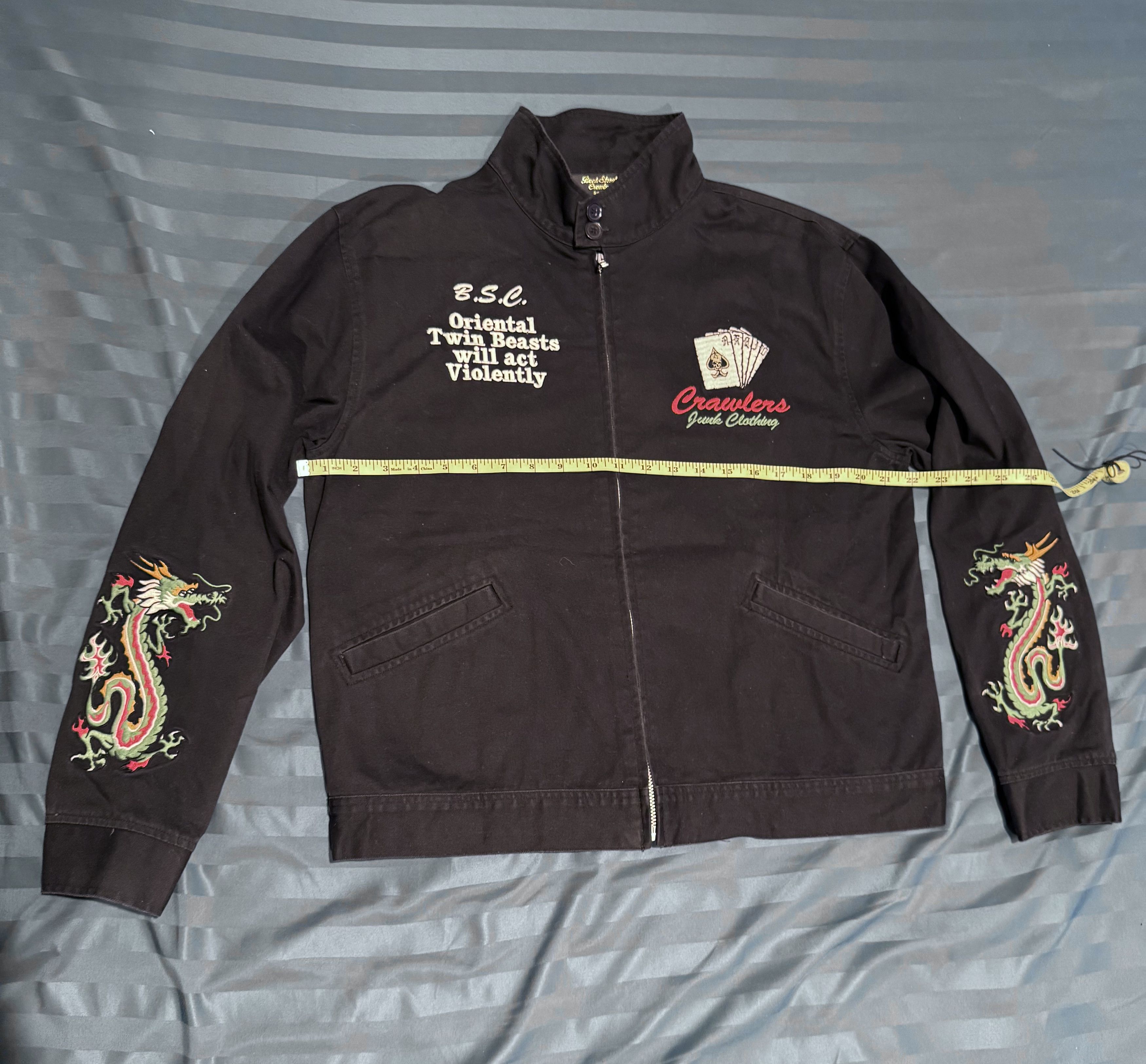 Other Vintage Japanese Dragon oriental embroidered shirt jacket Size US L / EU 52-54 / 3 - 2 Thumbnail