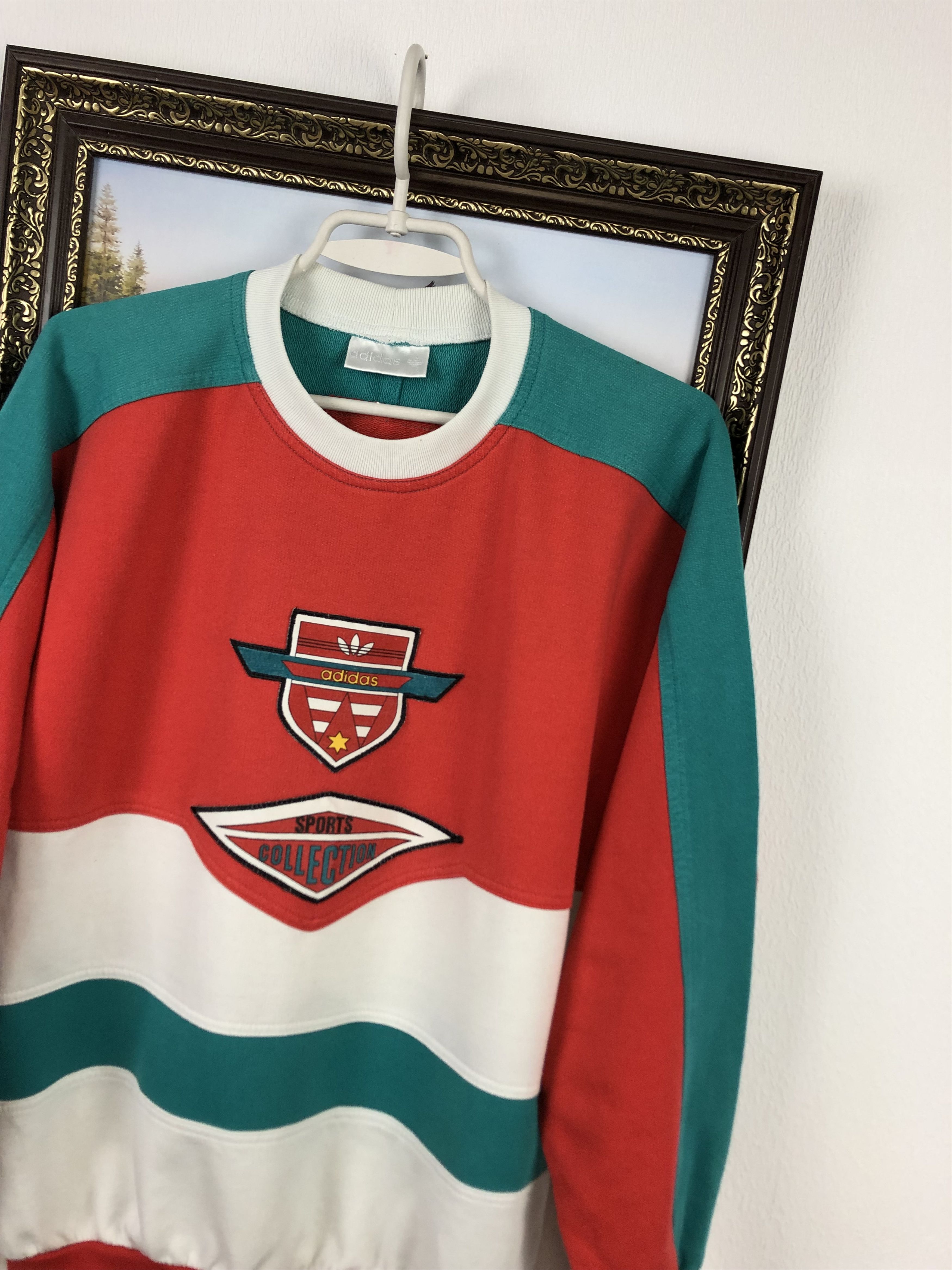 Adidas Vintage 90's Adidas Sport Collection Sweatshirt Rare Hype Size US M / EU 48-50 / 2 - 4 Thumbnail