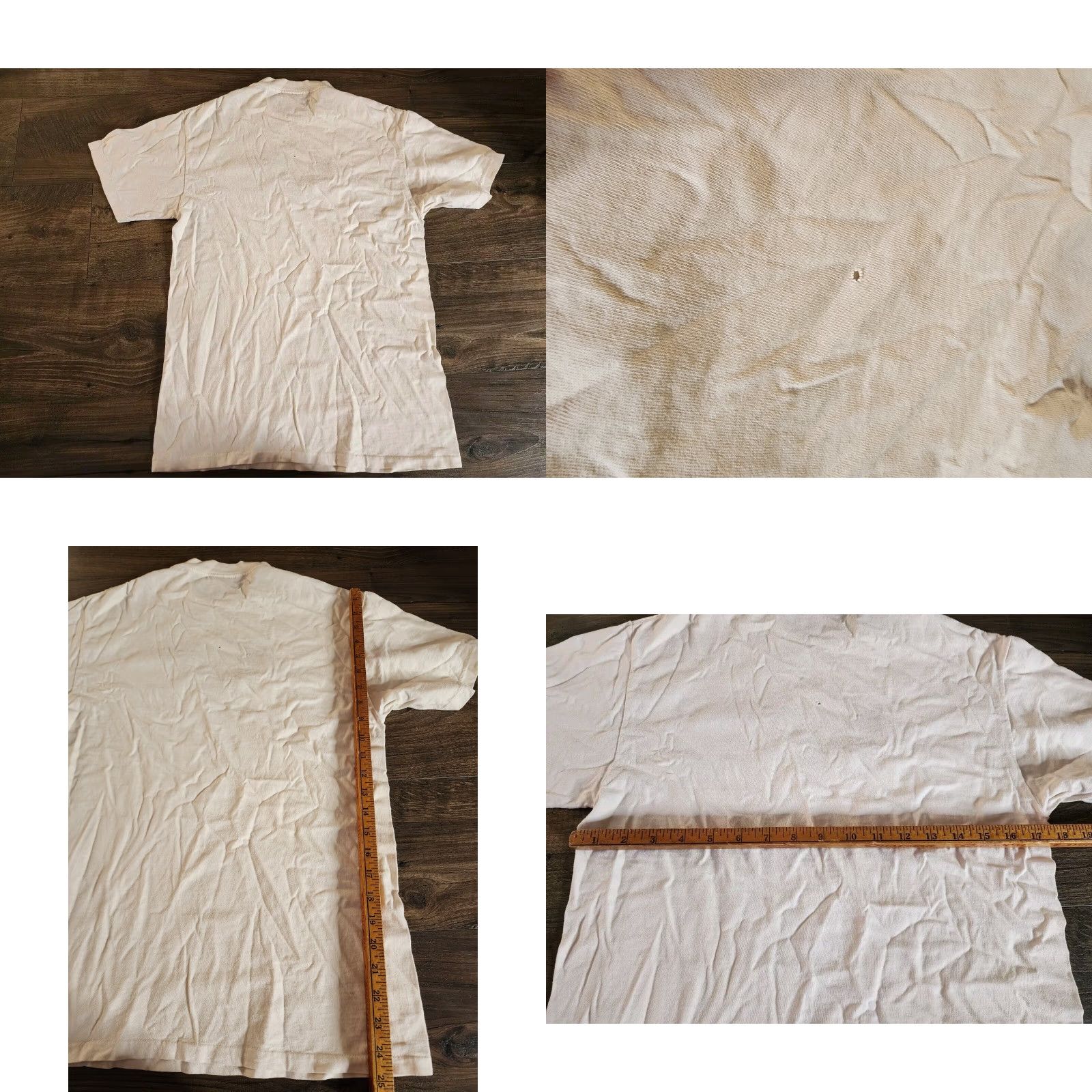 Vintage Vintage Mens M Georgia Girls Are Just Peachy Embroidered T Shirt 1980s Cotton Blend Distressed Size US M / EU 48-50 / 2 - 8 Thumbnail