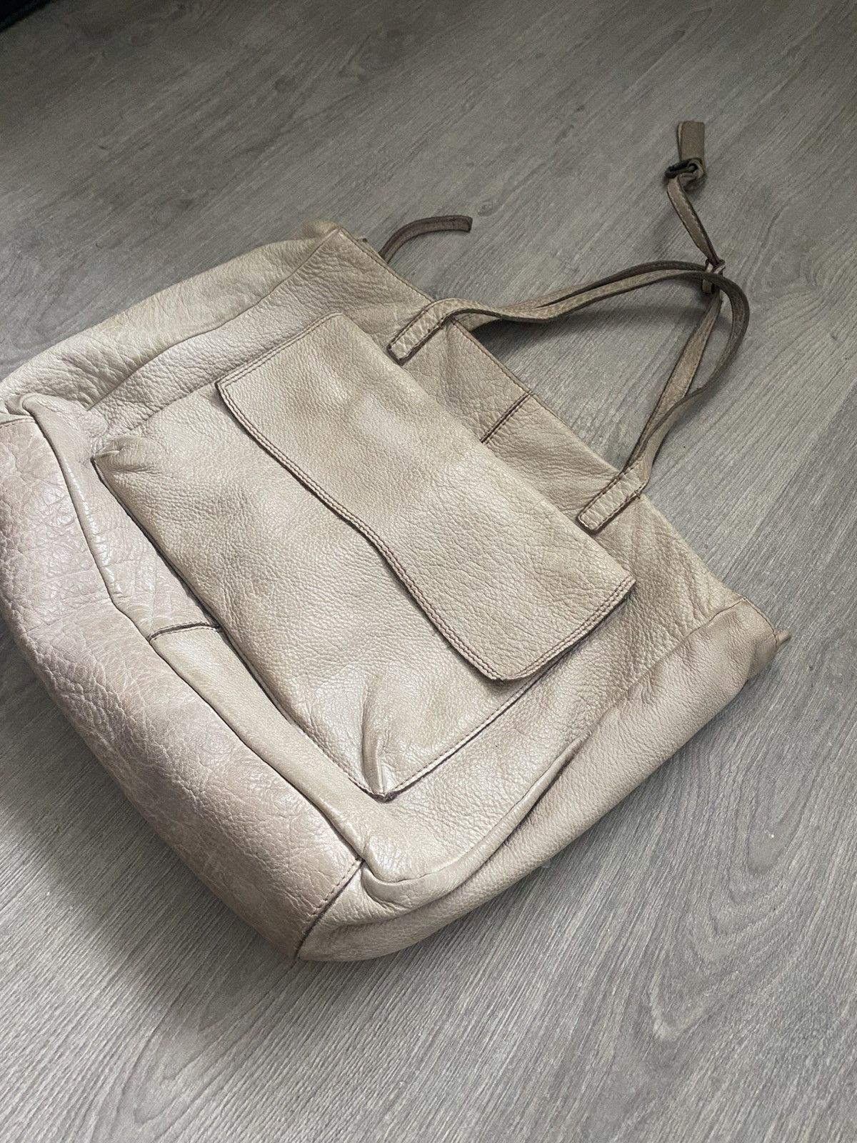 Other Caterina Lucchi Beige Leather Tote Bag Made in Italy Size ONE SIZE - 2 Thumbnail