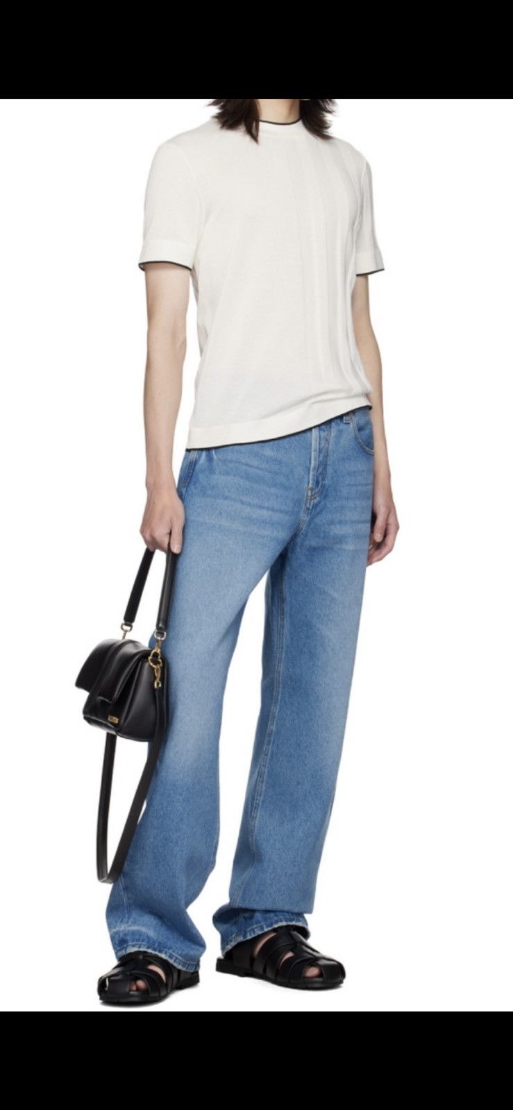 Jacquemus Blue Les Classiques 'Le de Nîmes droit' Jeans Size US 30 / EU 46 - 4 Thumbnail