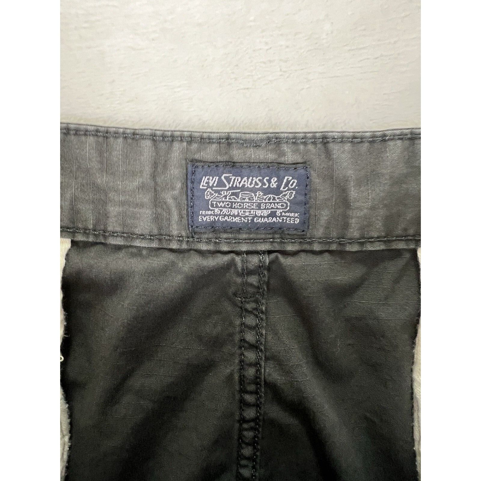 Levi's Levi’s Gray Cargo Shorts Size 40 Ripstop Y2K Baggy Size US 40 / EU 56 - 6 Thumbnail