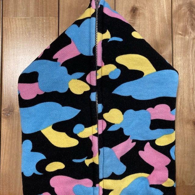 Bape BAPE Multi Camo Full Zip Hoodie Cotton Candy Camo APE NIGO Size M / US 6-8 / IT 42-44 - 4 Thumbnail