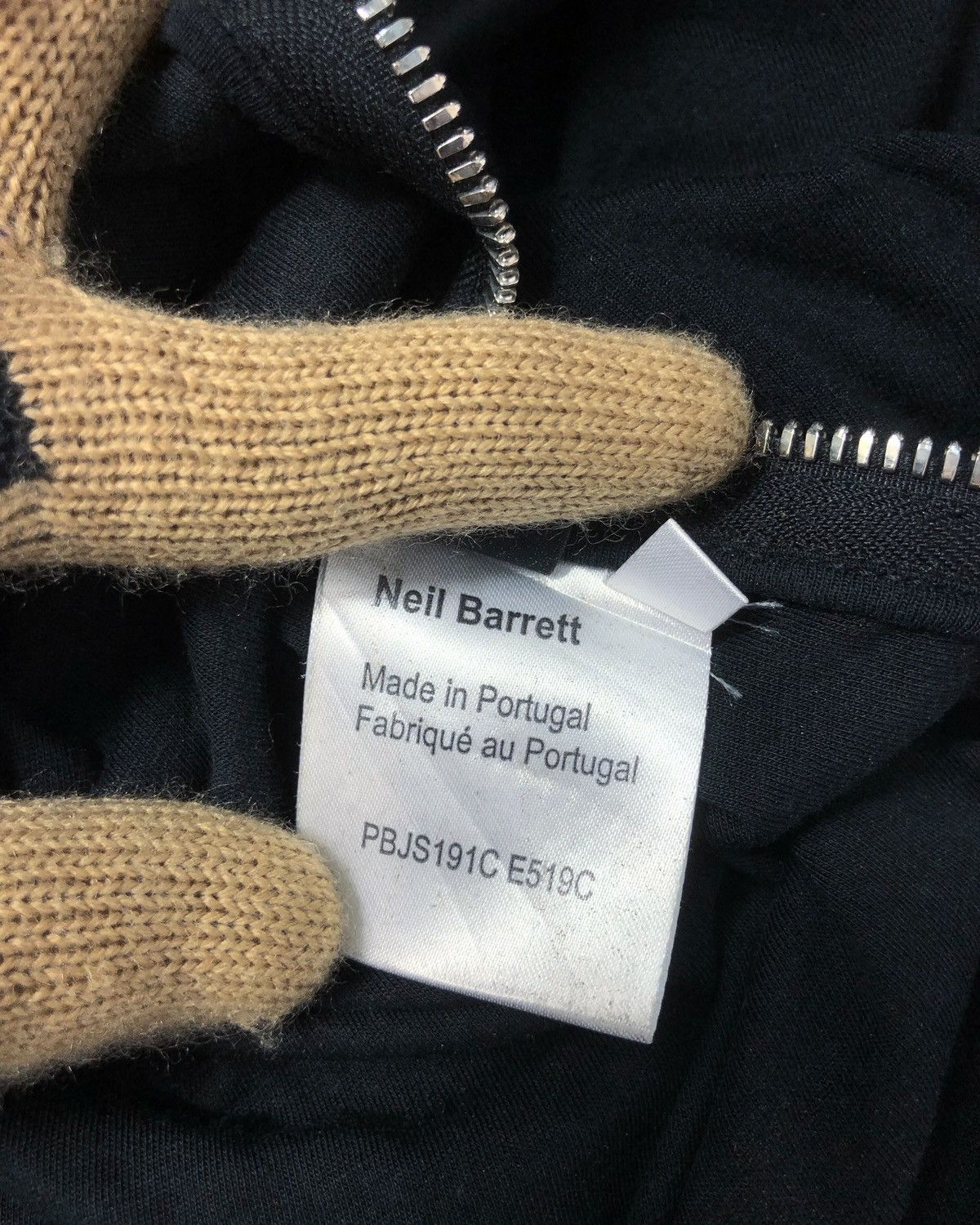 Neil Barrett Rare Neil Barrett Black Sweater Size US S / EU 44-46 / 1 - 12 Thumbnail