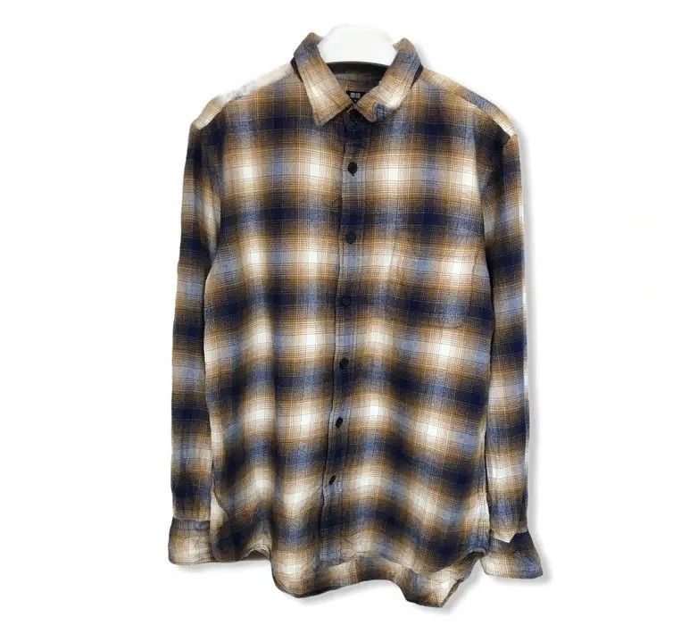 Japanese Brand Japanese Brand Uniqlo Plaid Tartan Flannel Shirt 👕 Size US M / EU 48-50 / 2 - 1 Thumbnail