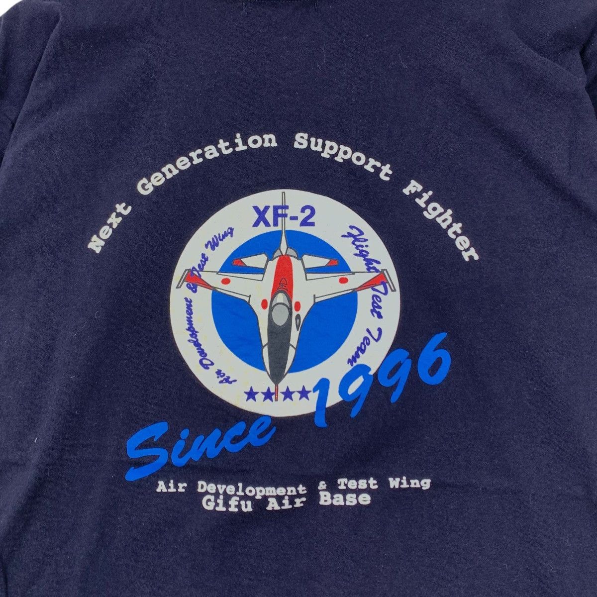 Vintage Vintage 1996 XF-2 Gifu Air Base By Totem JapaneseBrand Shirt Size US S / EU 44-46 / 1 - 2 Thumbnail