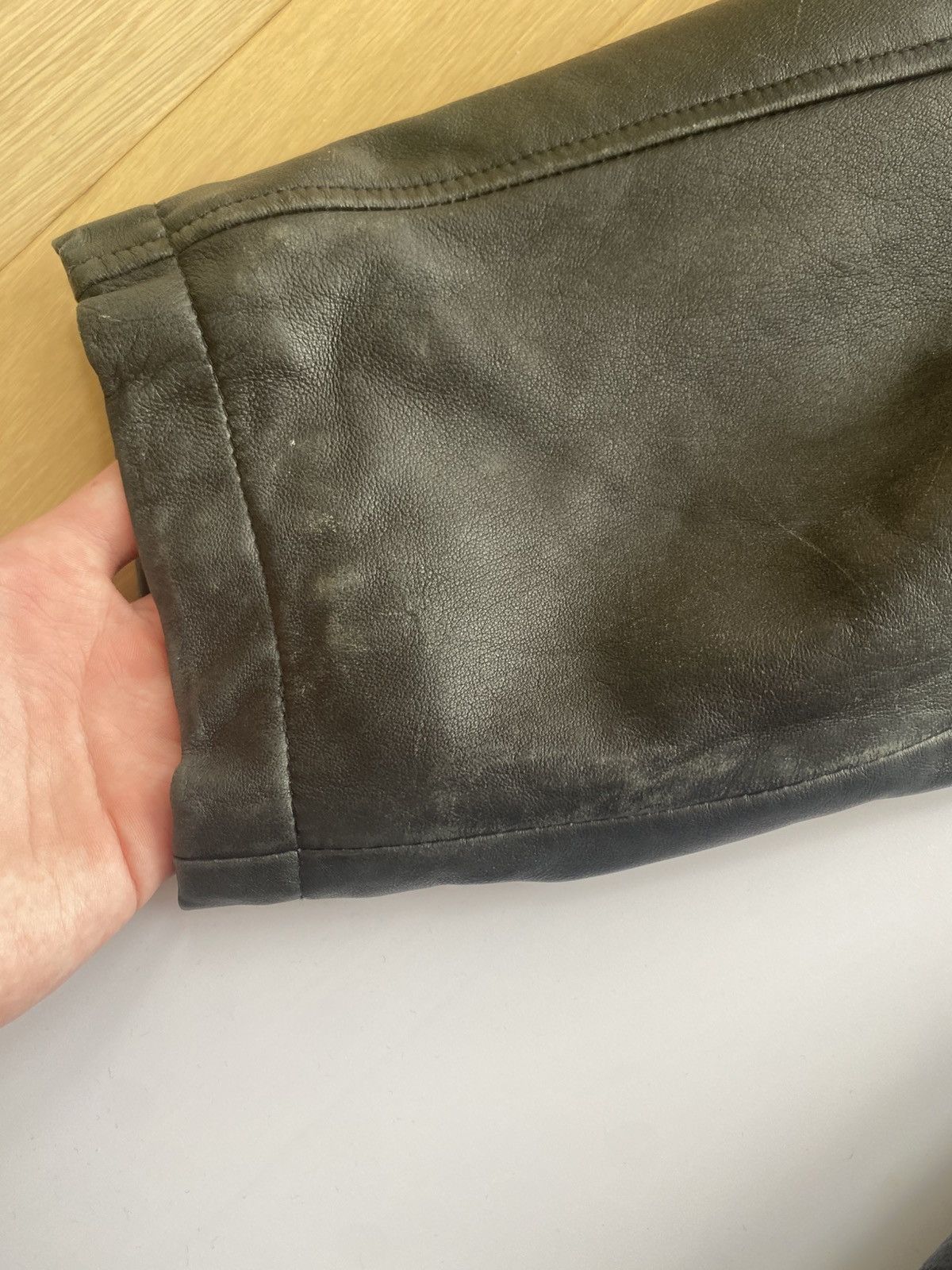 Yves Saint Laurent GRAIL RARE yves Saint laurent leather jacket M/L Size US L / EU 52-54 / 3 - 9 Thumbnail