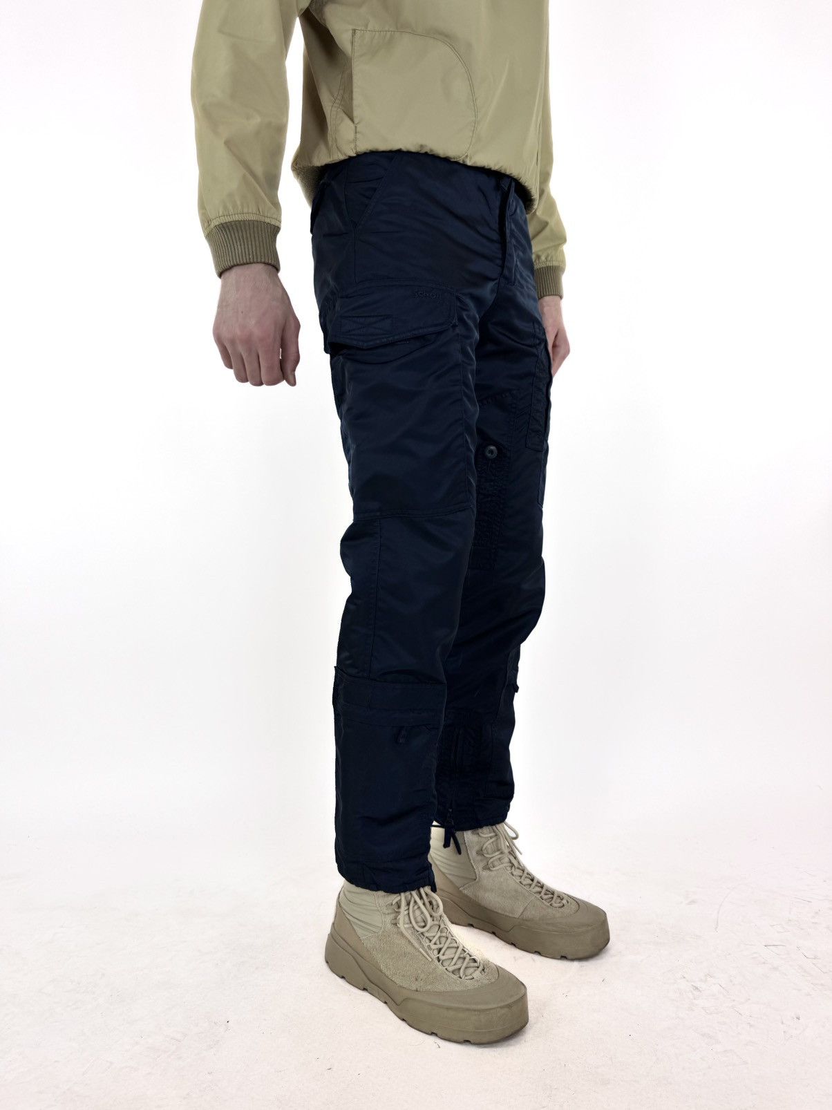 Schott Schott NYC Cargo Pants Vintage aviation flight Size M/30 Size US 30 / EU 46 - 4 Thumbnail