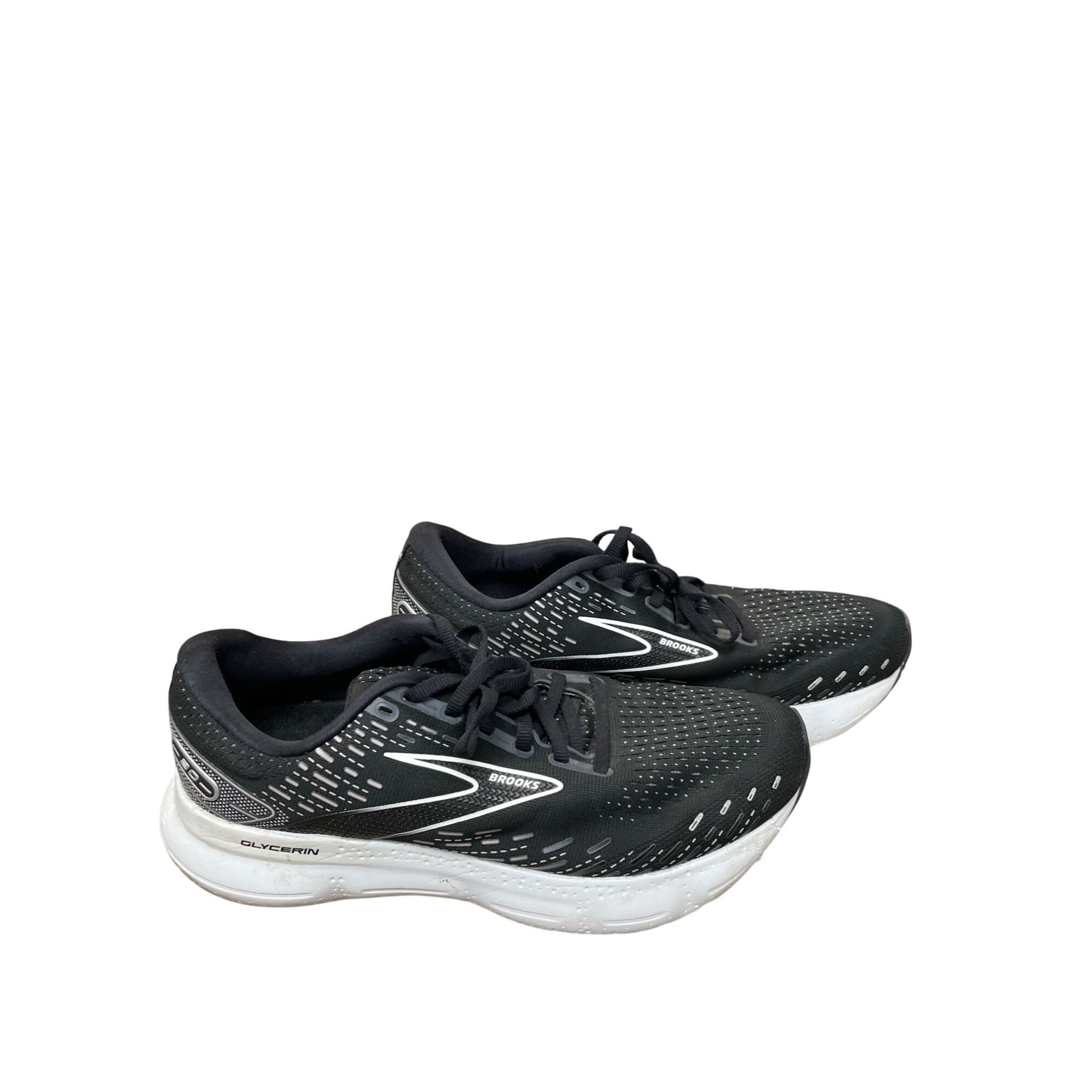 Brooks Brooks Glycerin 20 Womans Black White Running Shoes sneakers Size US 11 / IT 41 - 14 Thumbnail