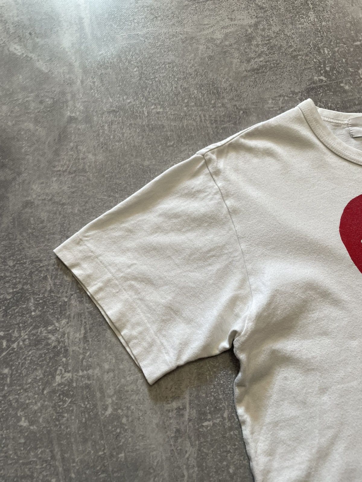 Comme des Garcons Vintage Comme Des Garsons Play CDG big Logo T-Shirt Size US S / EU 44-46 / 1 - 4 Thumbnail