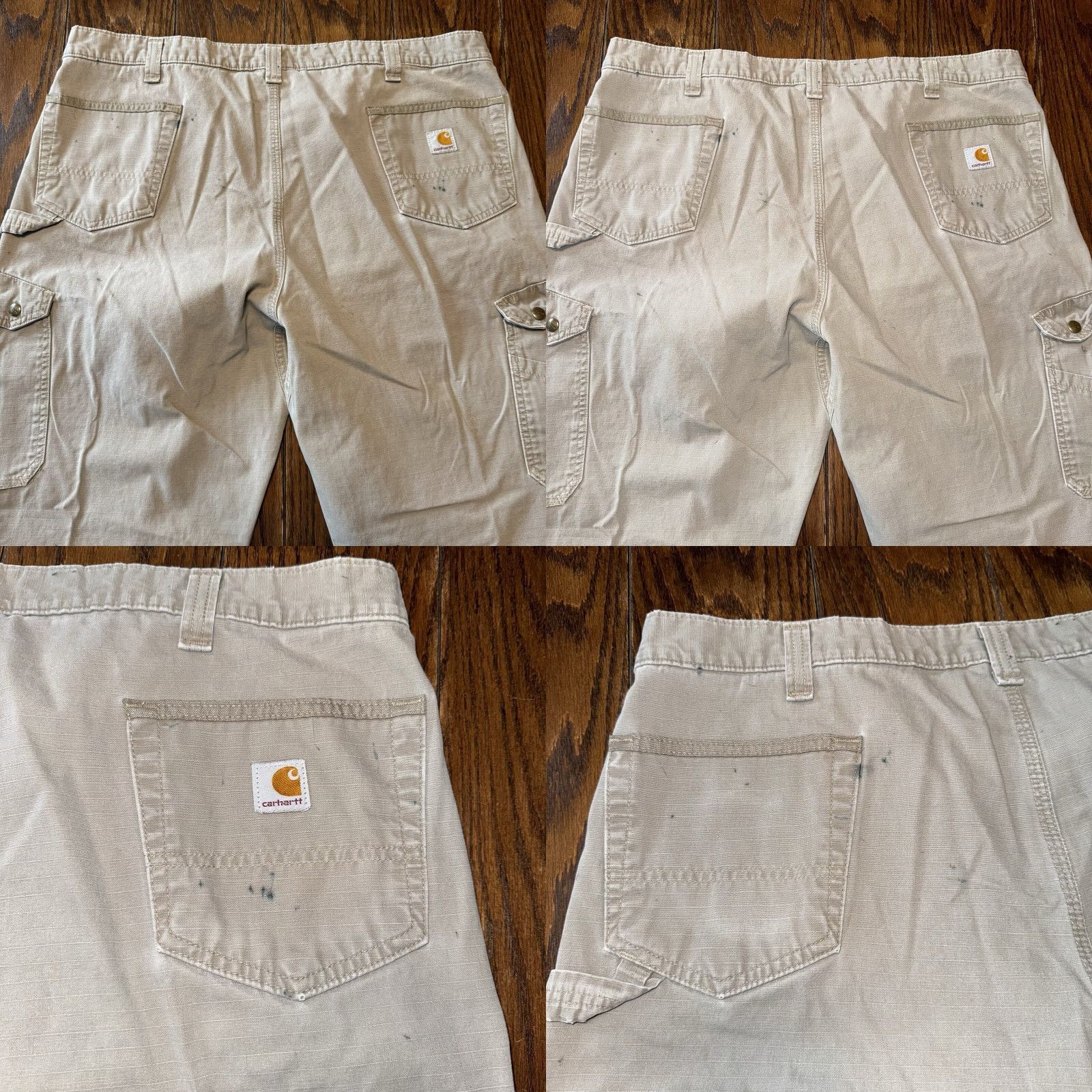 Carhartt Carhartt Pants Men’s 44x30 Cargo Ripstop Double Knee Relaxed Fit Work DES B342 Size US 44 / EU 60 - 9 Thumbnail