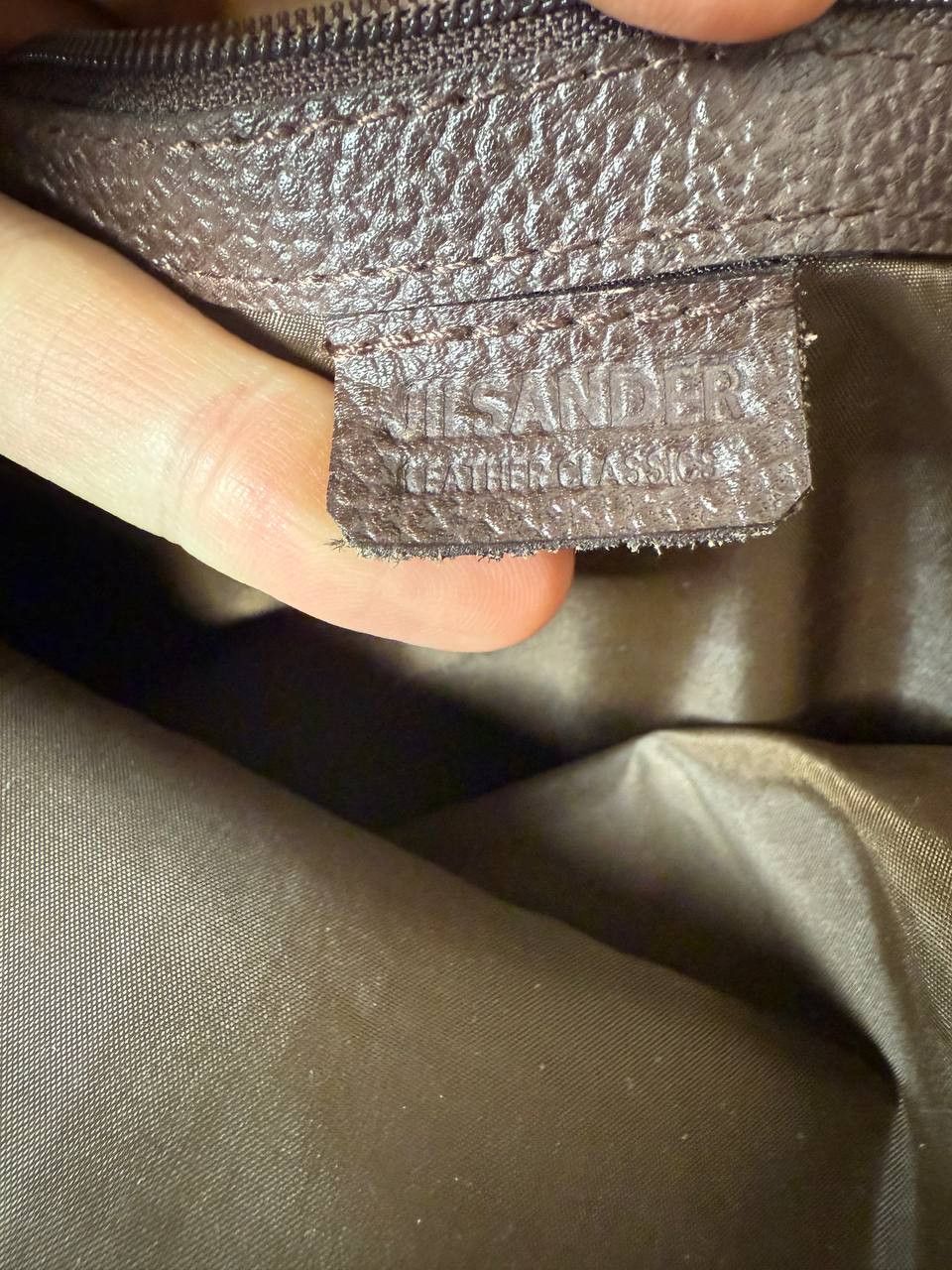 Jil Sander Jil Sander Leather HandBag Size ONE SIZE - 6 Thumbnail