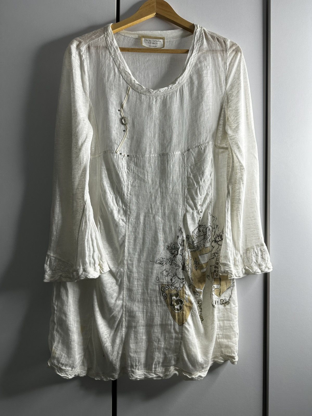 Handmade ELISA CAWALETTI handmade blouses Size S / US 4 / IT 40 - 1 Thumbnail