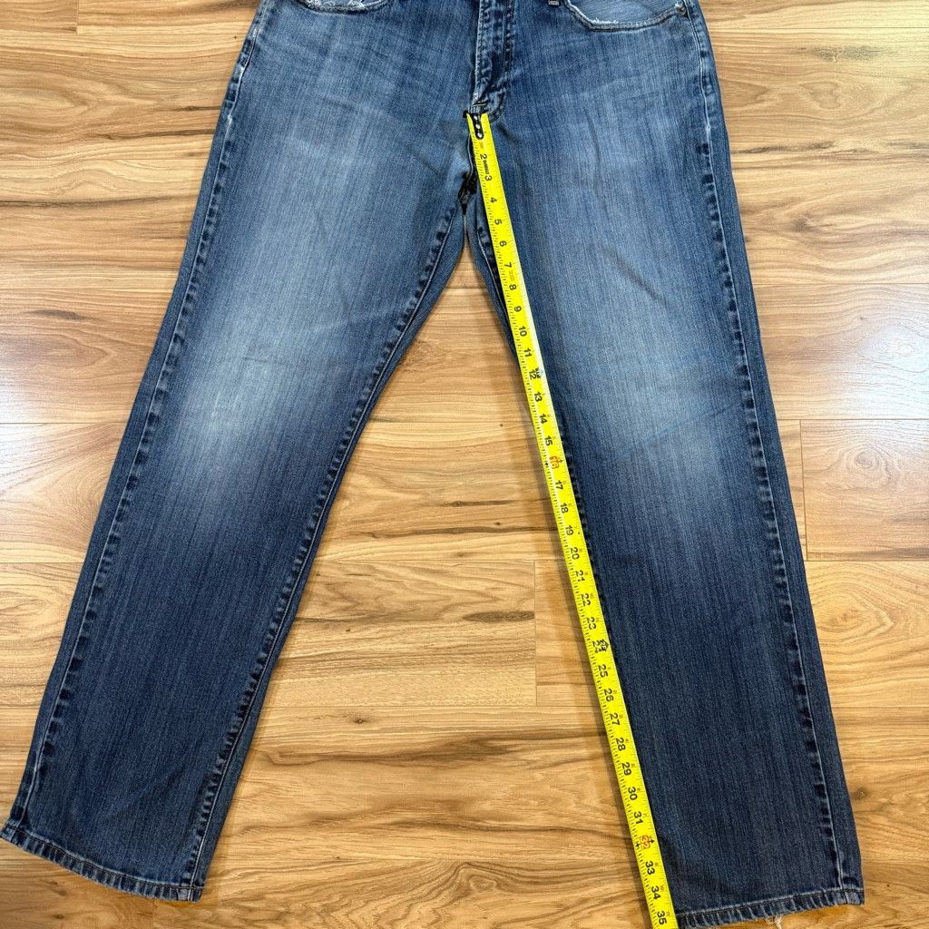 Lucky Brand Lucky Brand 221 Original Straight Jeans Men’s 36x34 Blue Size US 36 / EU 52 - 6 Thumbnail