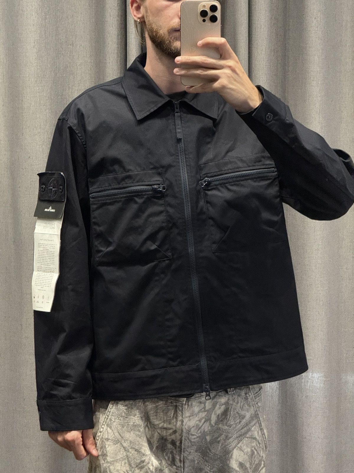 Stone Island 🔥Stone Island Ghost Piece O-Ventile Jacket🔥 Size US XL / EU 56 / 4 - 4 Thumbnail